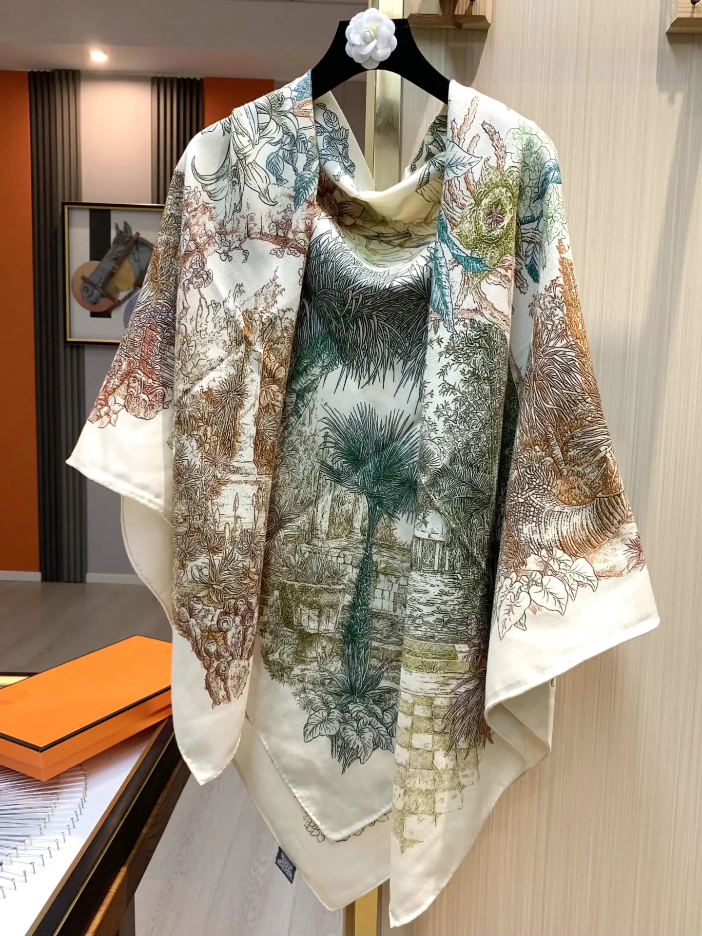 Hermès 丝巾 精致配饰