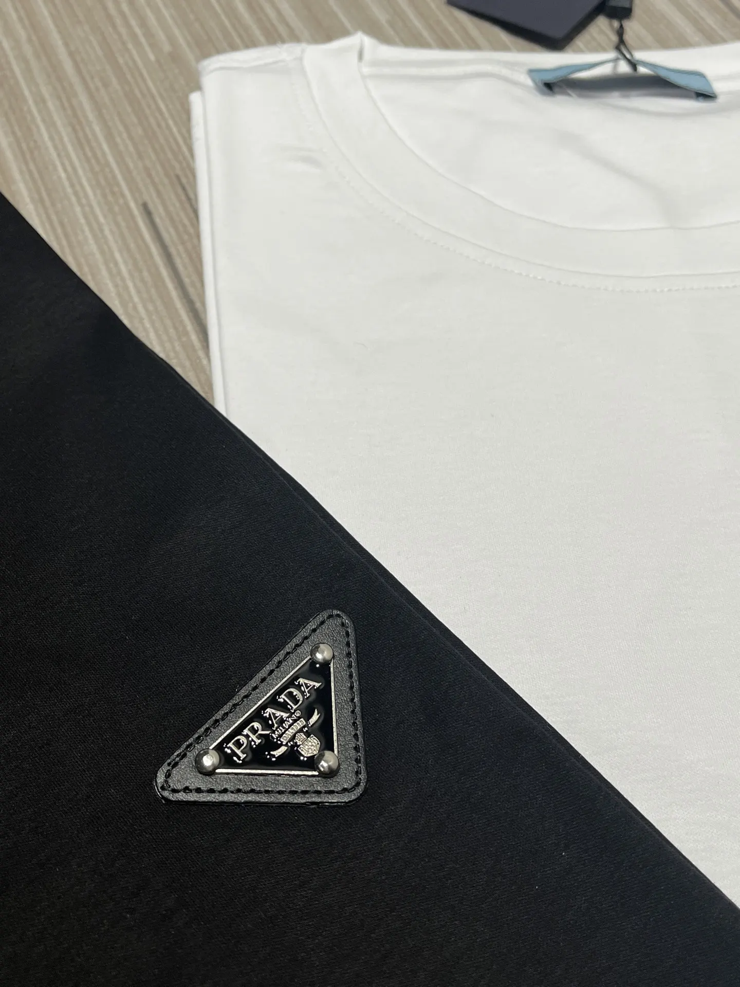 Prada 棉质 Logo 短袖T恤
