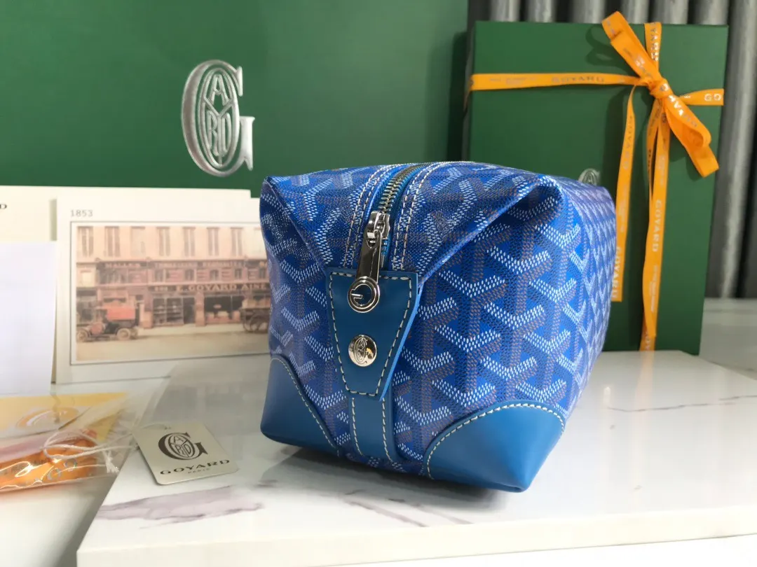 Goyard 批 戈雅 Boeing 化妆包收纳袋 内里有双 手拿包 精致手拿款