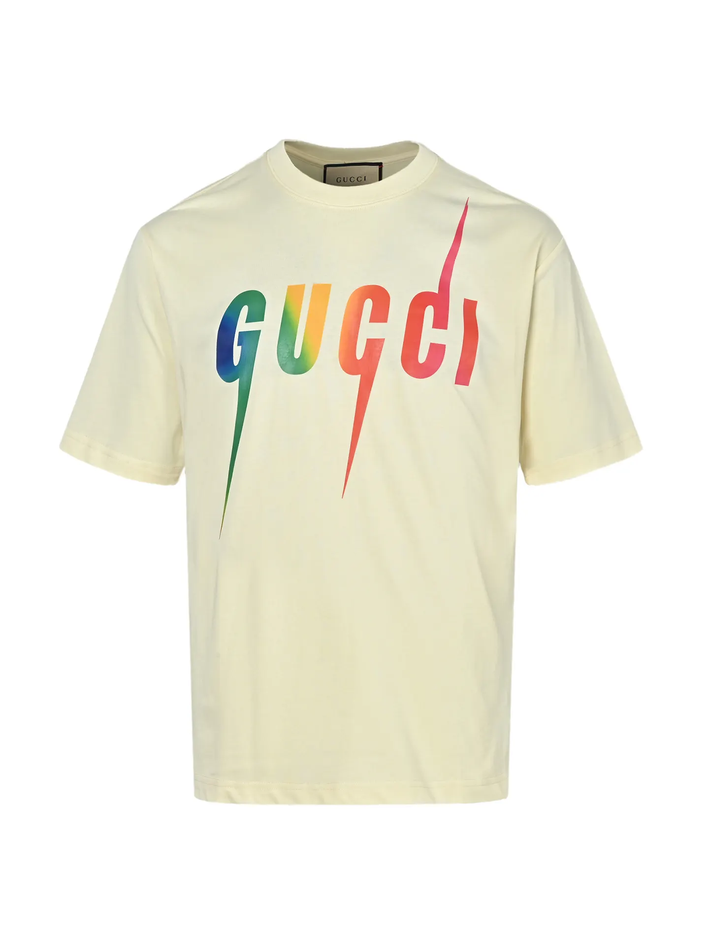 Gucci 23Ss Letter Print Short Sleeve T-Shirt