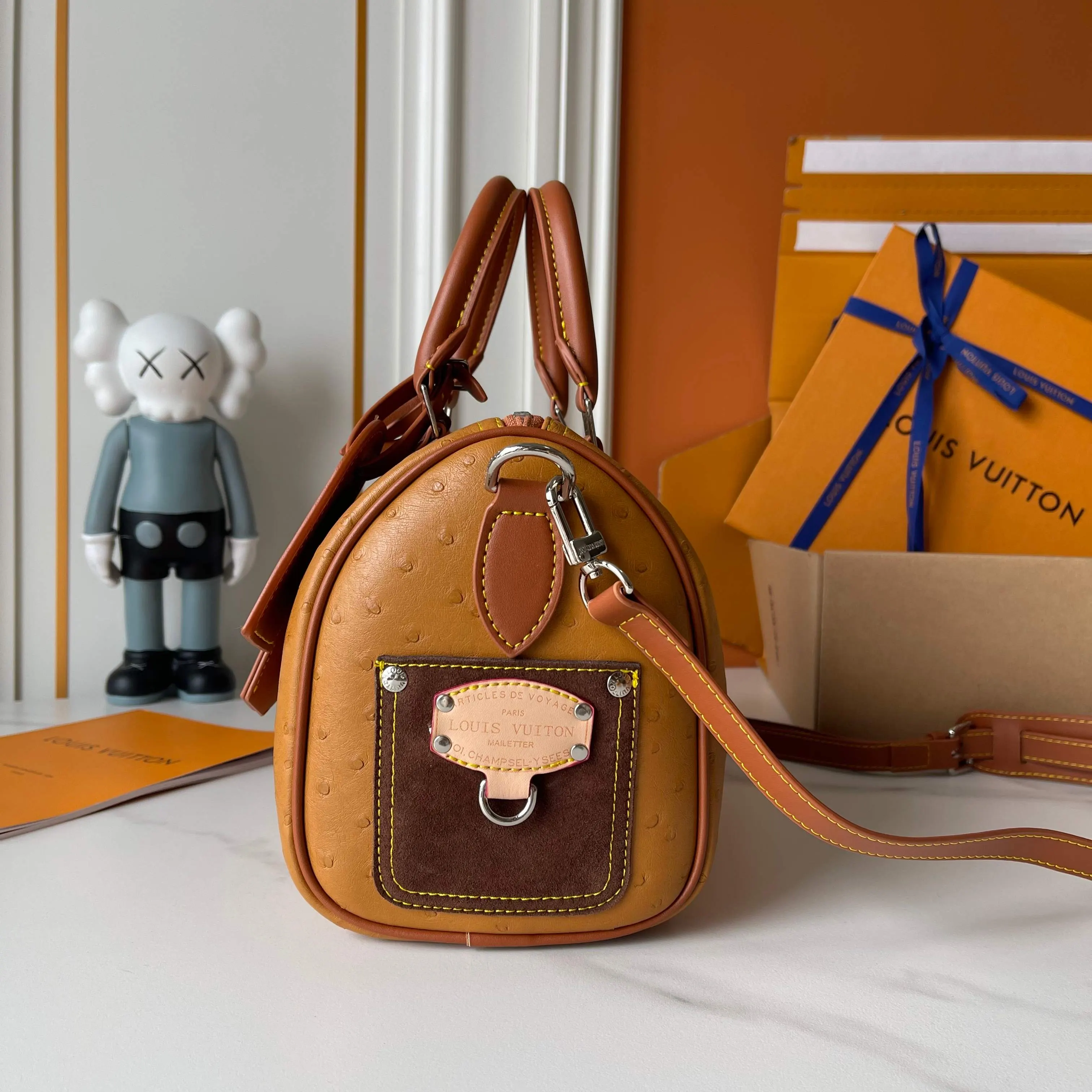 Top Handle Bag Commuter Leather