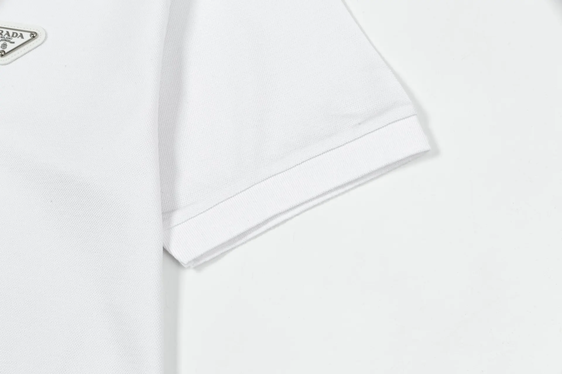 Prada 三角标 棉质 Polo衫