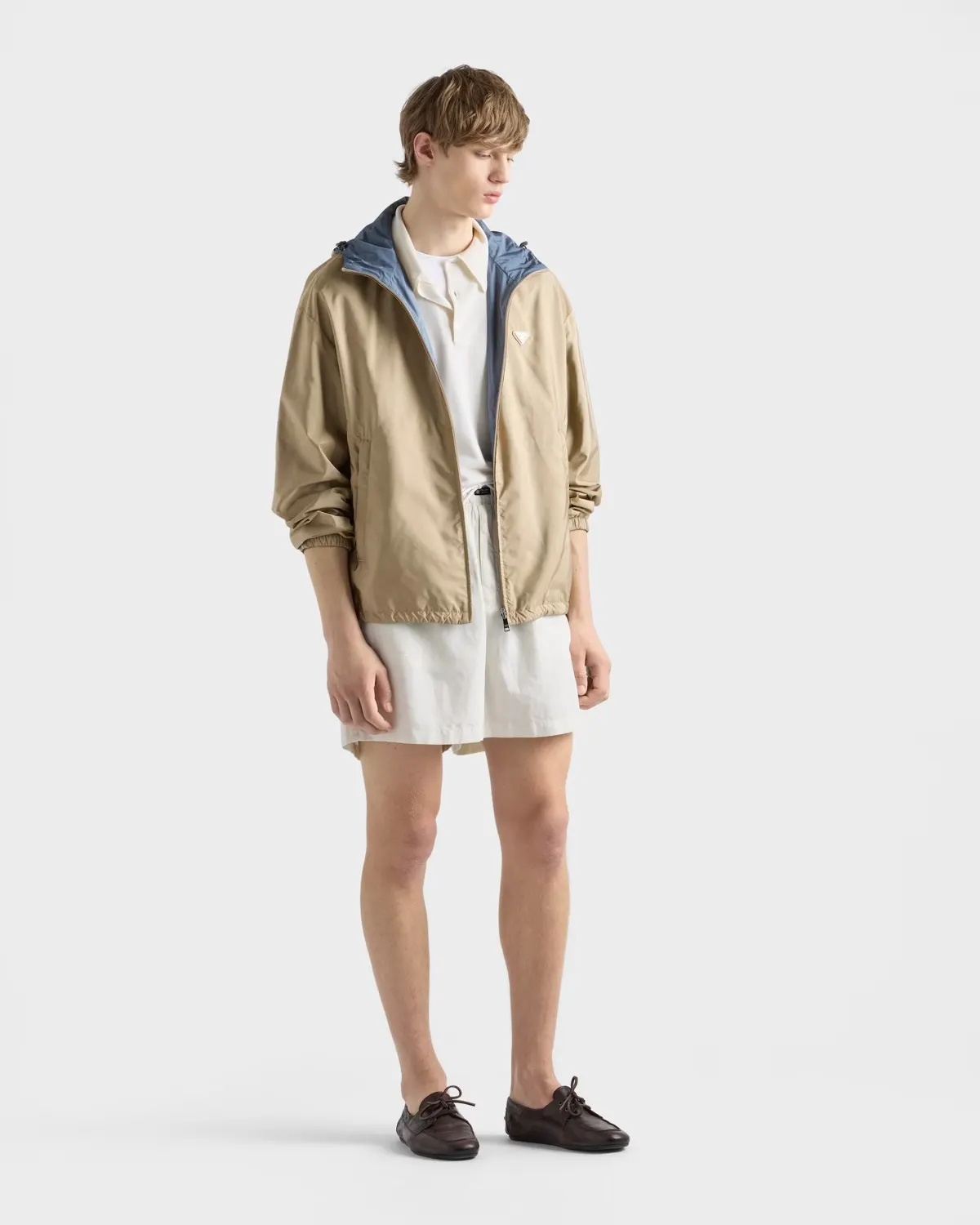 PRADA Re-Nylon尼龍 三角标 外套 通勤休闲款