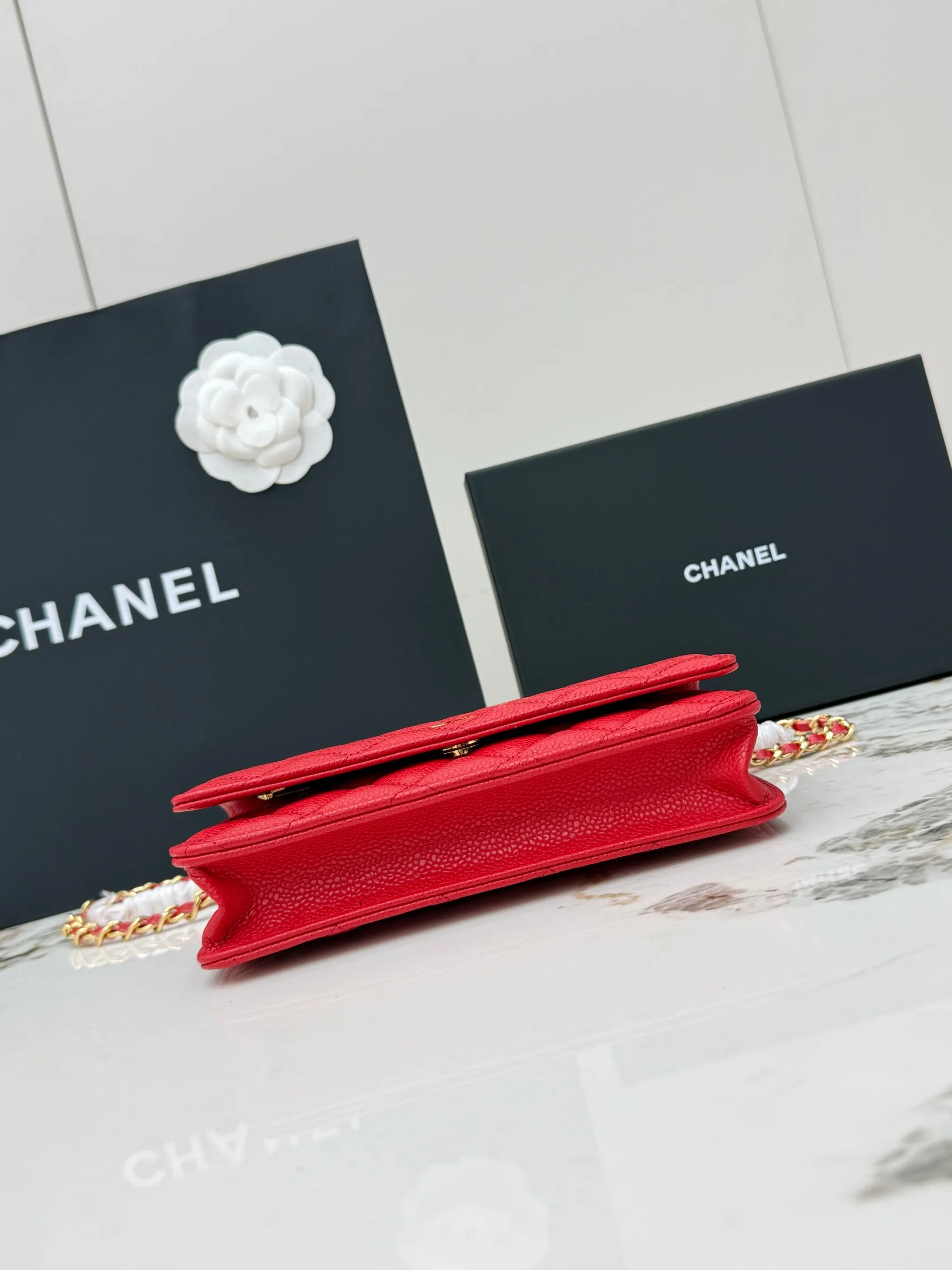 CHANEL 小牛皮 链条包 精致链条款