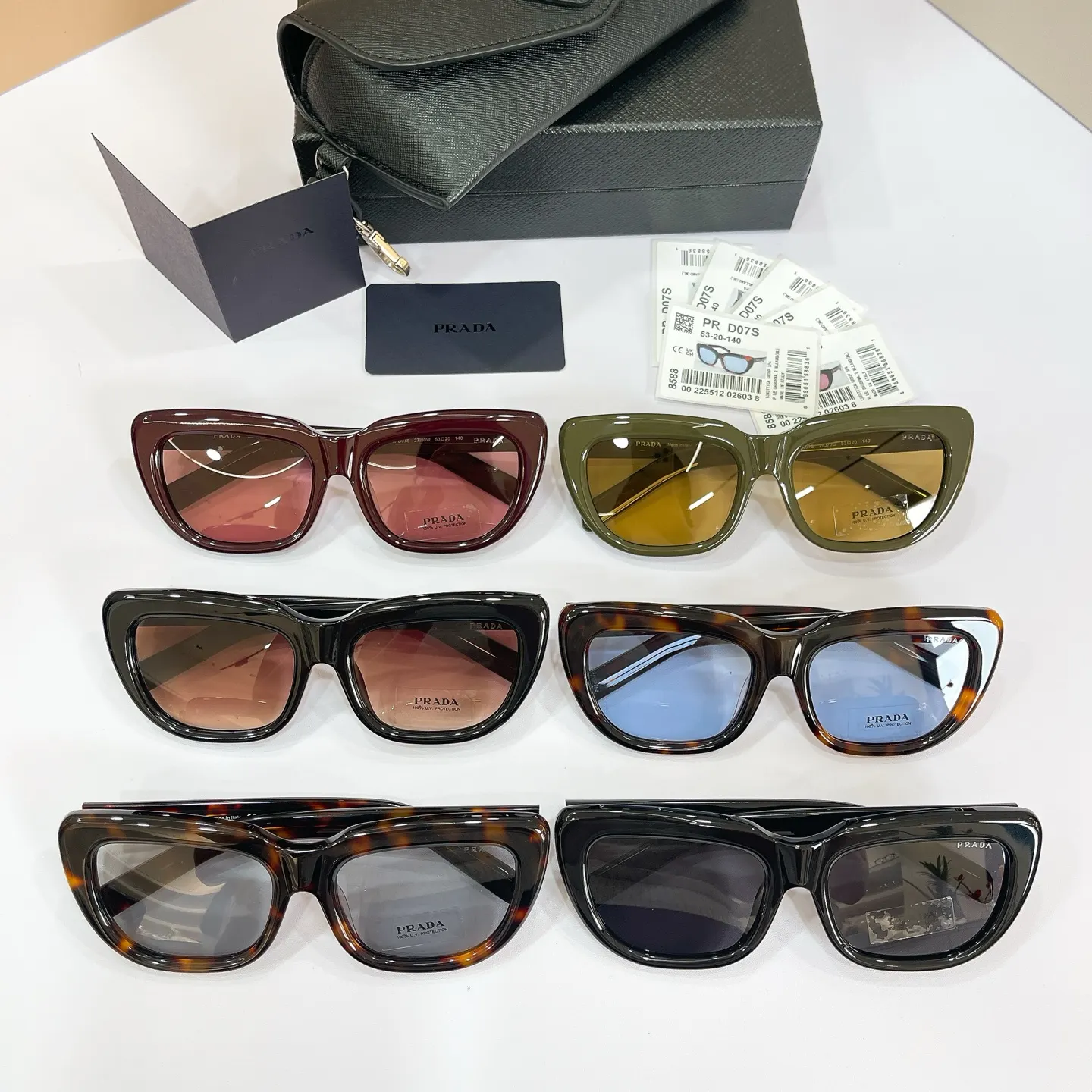 PRADA PR D07S 太阳眼镜 時尚遮阳款