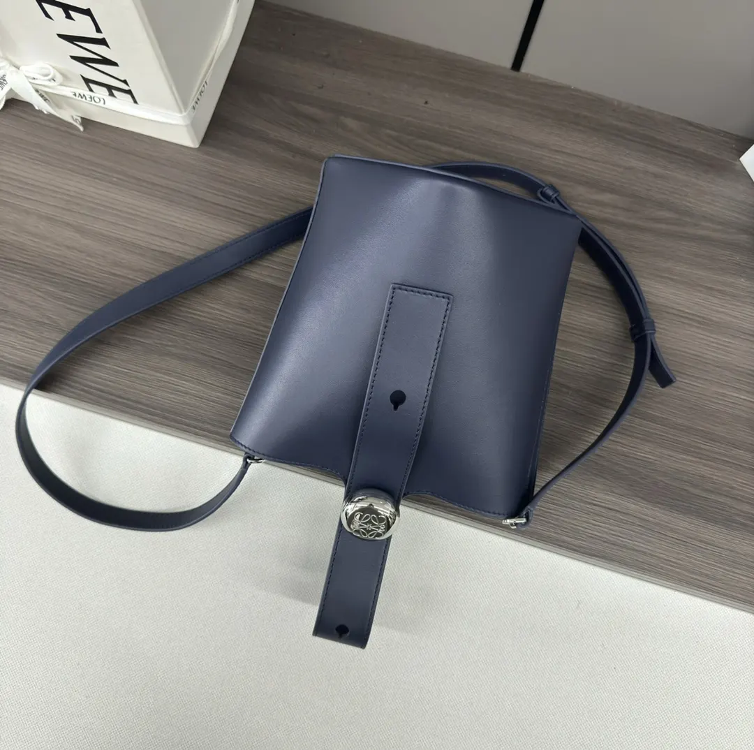 Bucket Bag Casual Leather