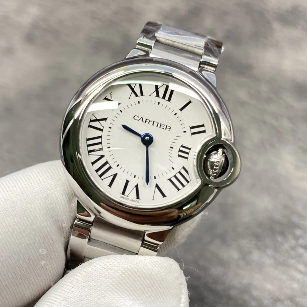 Cartier 牛皮 手表 经典腕表款