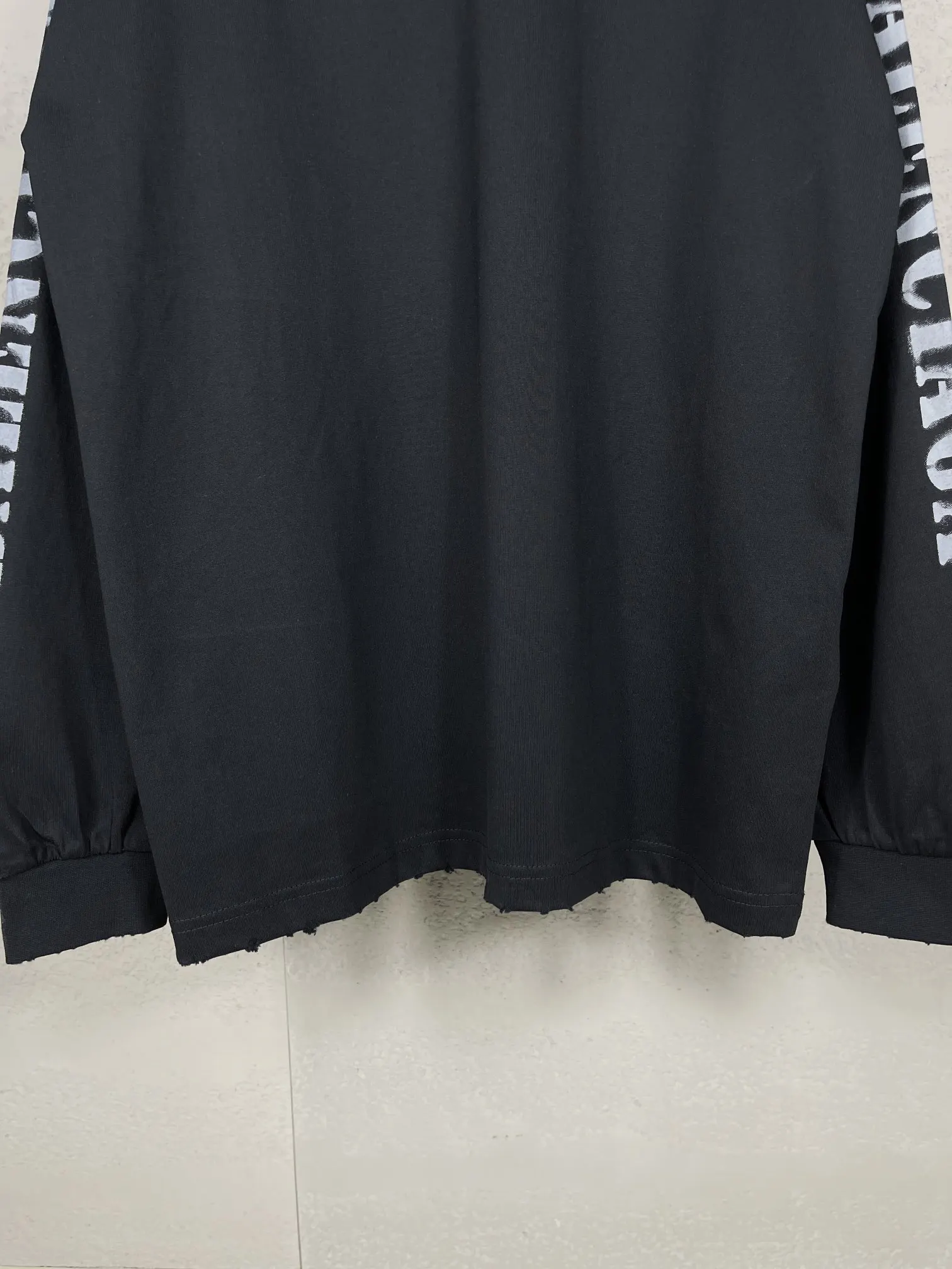 Balenciaga 黑色 純棉 Logo 短袖T恤 宽松休閒(數字9) Balenciaga 黑色 純棉 Logo 短袖T恤 宽松休閒(數字9)