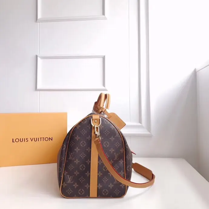 LV 老花Keepall旅行袋 棕色手提款｜ORBUYBAG 岚奢包高端时尚精品