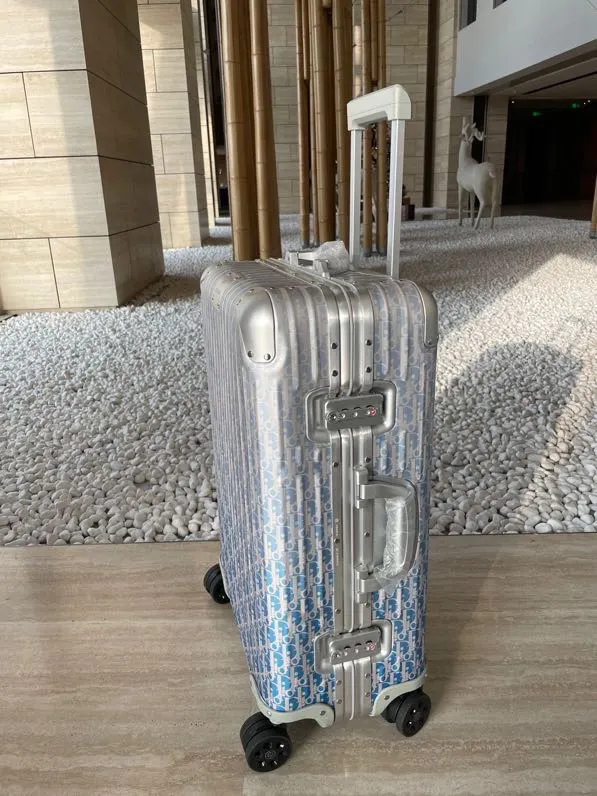 Dior 黑色 藍色 拉杆箱旅行箱登机箱行李箱 D家 rimow 日默w 旅行拉杆款 輕便出行款