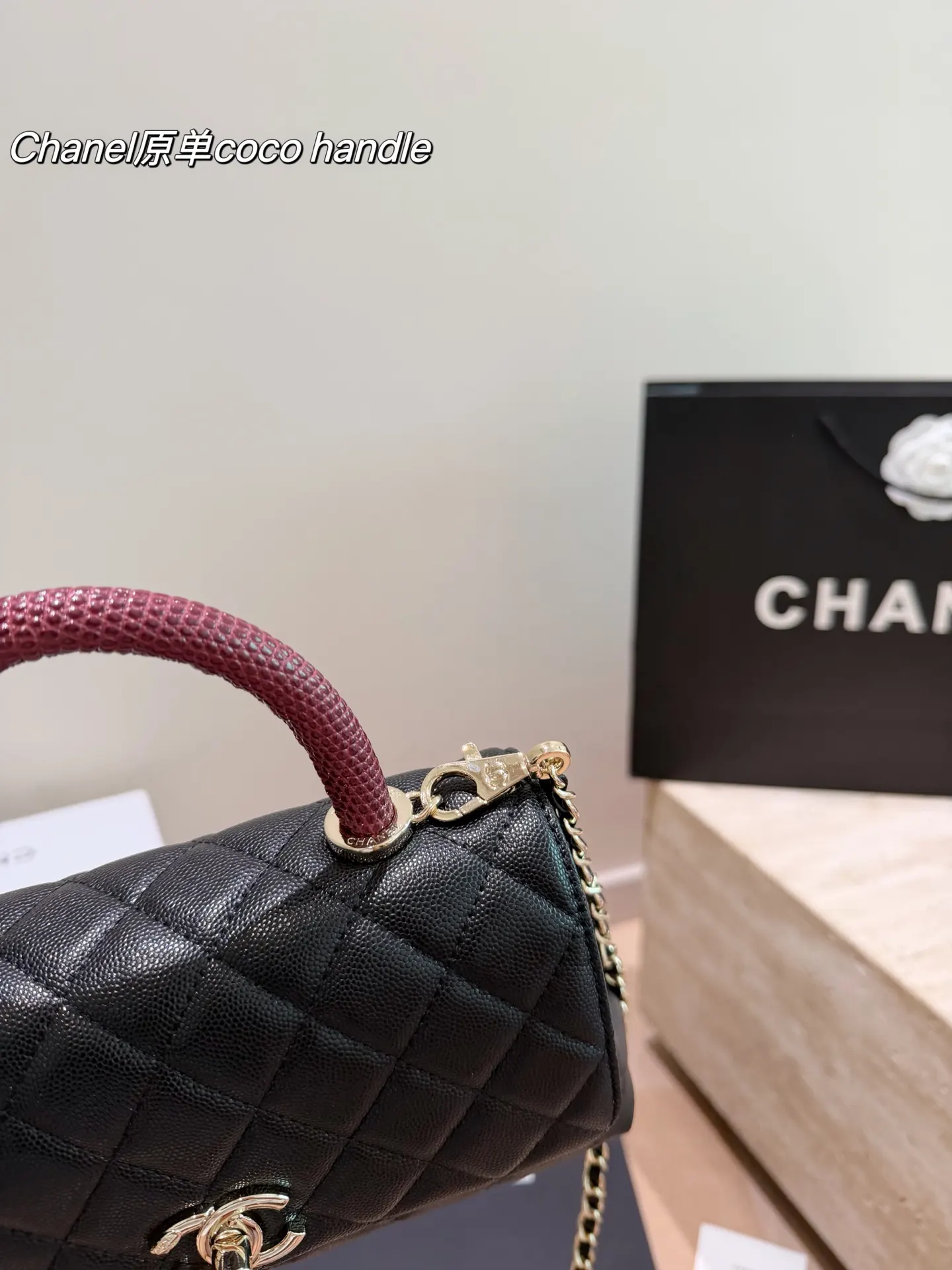 Chanel Organizer Pouch Travel Leather