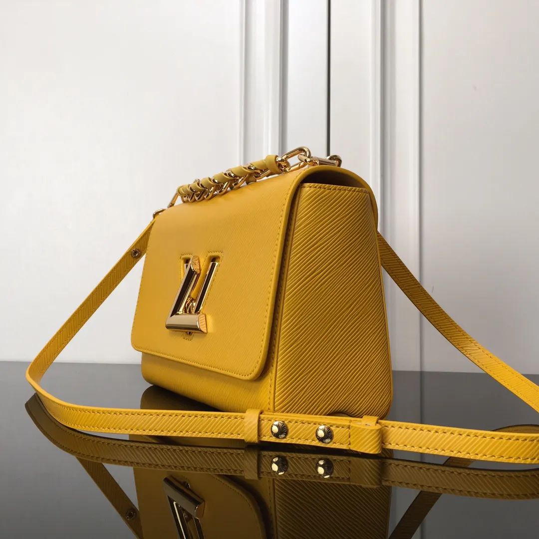 Louis Vuitton Yellow Chain Bag