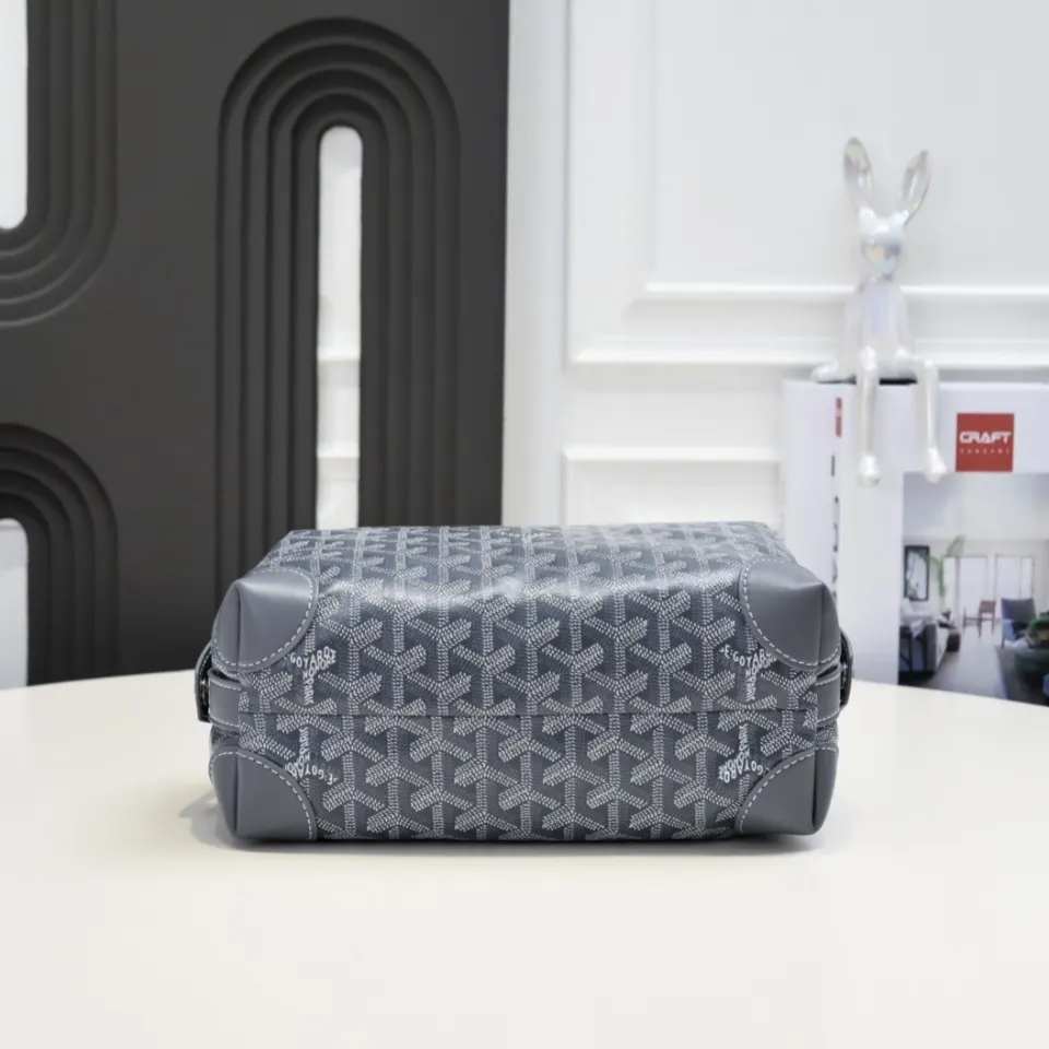 Gray Clutch Bag