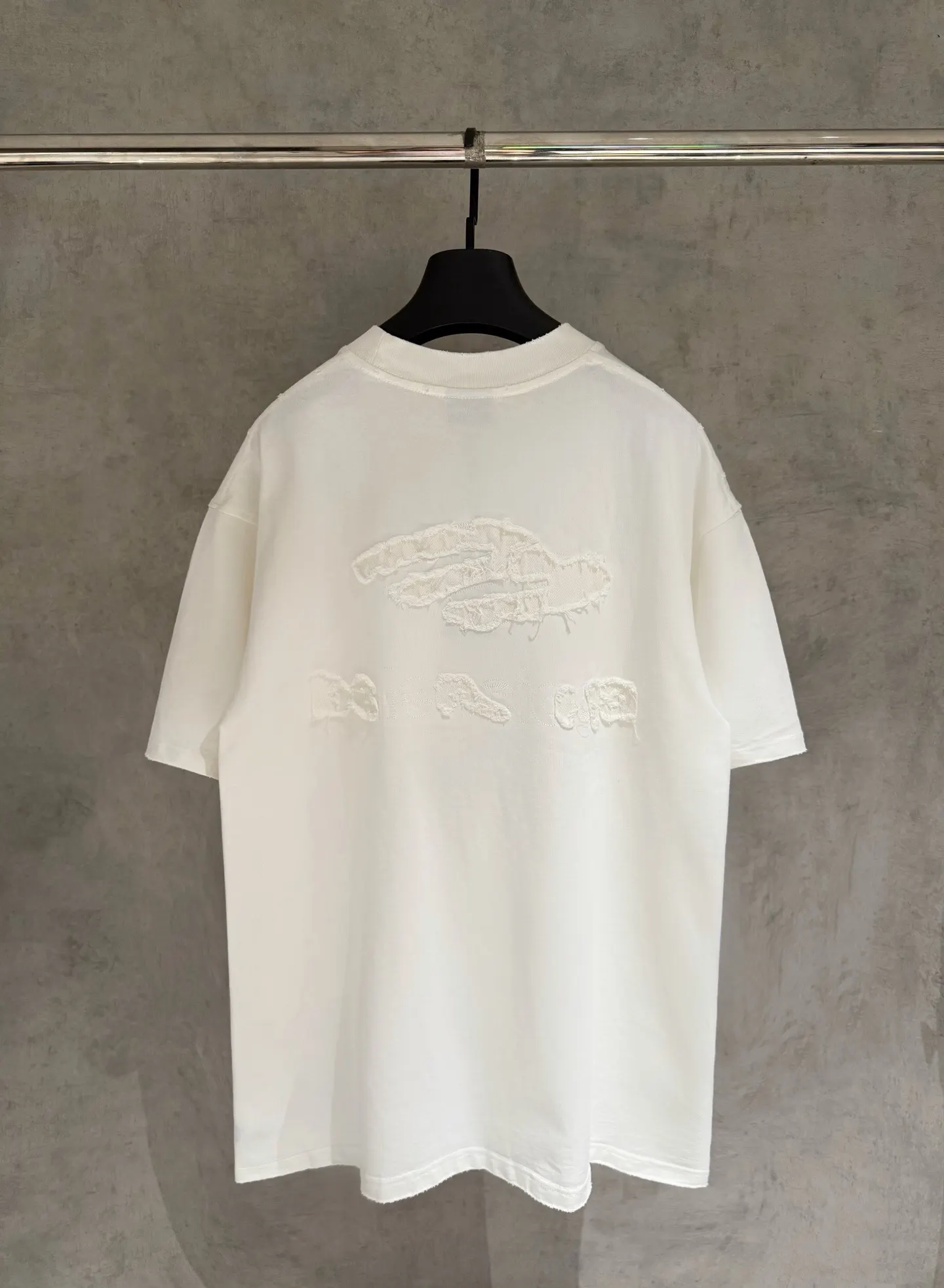 Balenciaga 25SS 刺绣 纯棉 短袖T恤