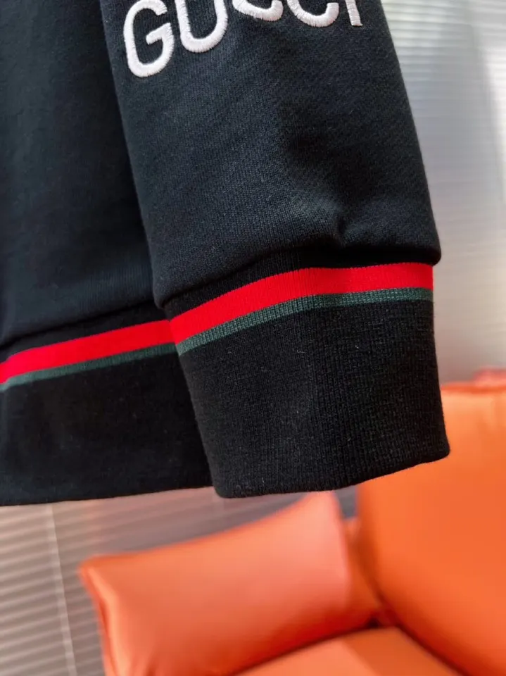 Gucci Logo印花圆领卫衣