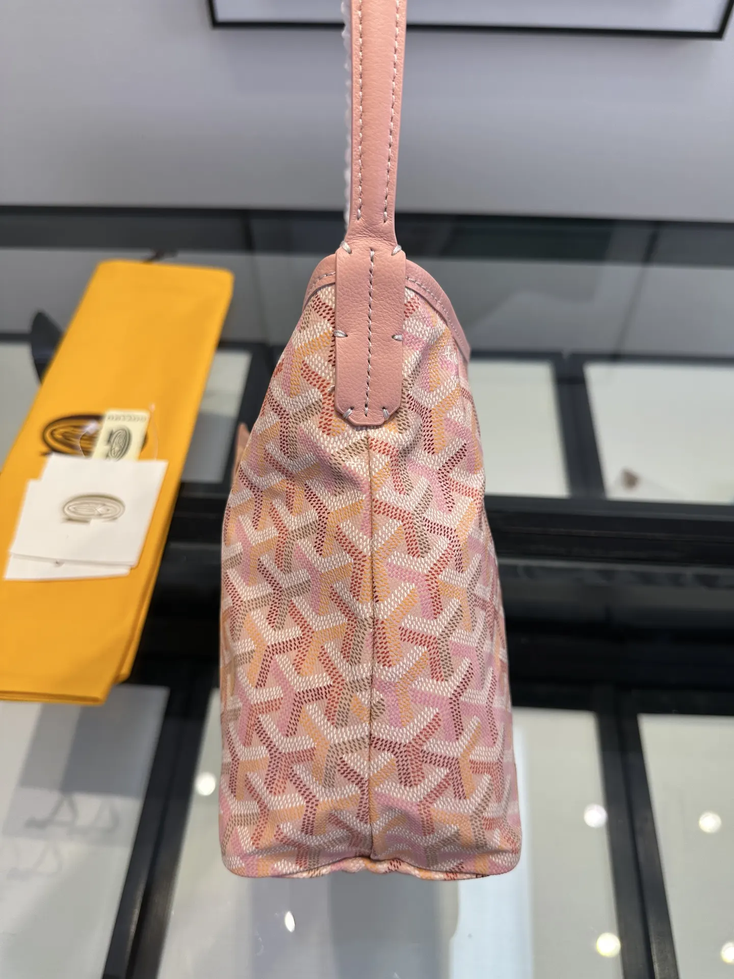 Goyard Hobo 戈雅 迷你hobo 腋下包 樱花粉 四季炫彩 托特包 大容量托特款