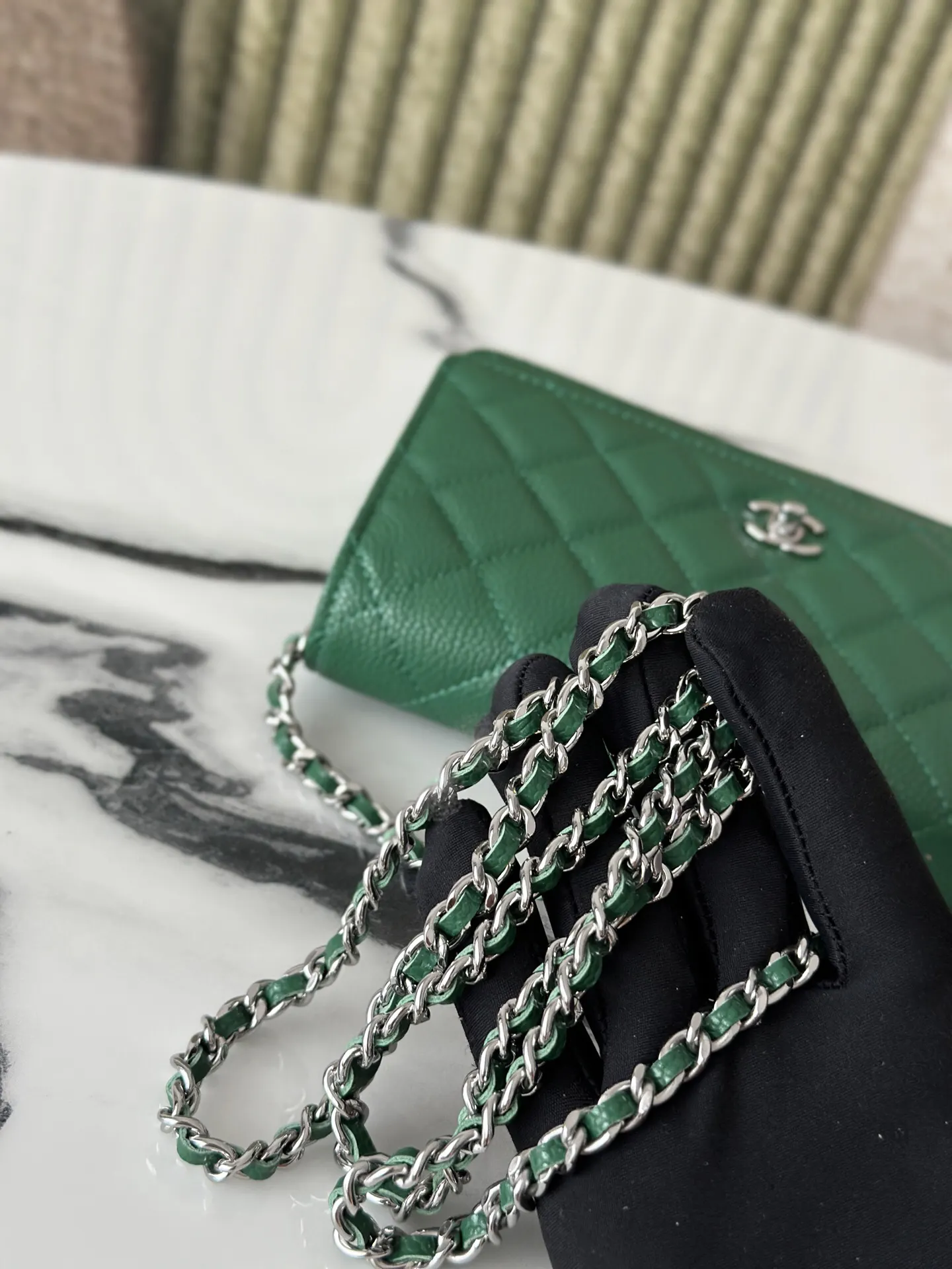 Chain Bag Leather