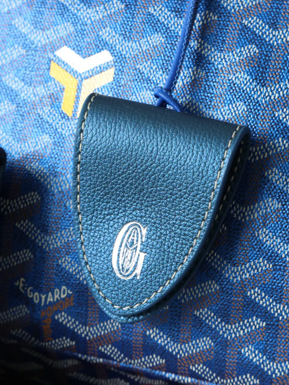 Goyard 帆布 腋下包 复古腋下背款