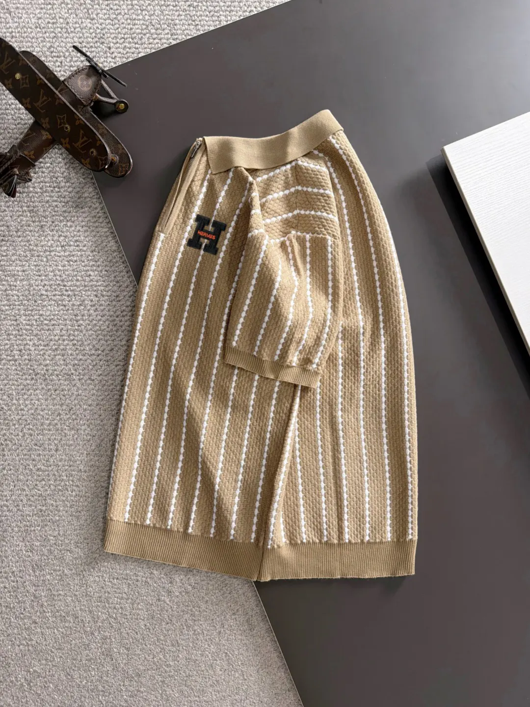 Hermès 刺绣 纯棉 Polo衫