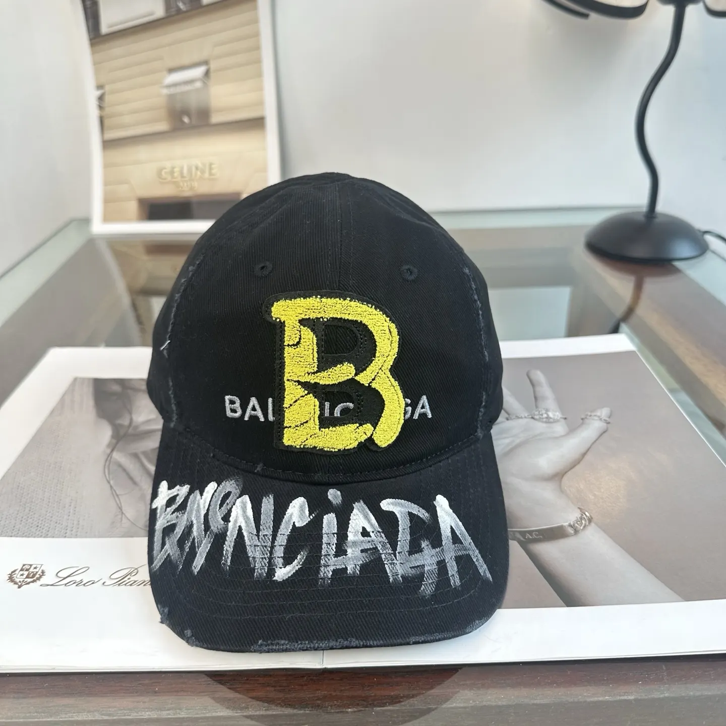 Balenciaga Baseball Cap Logo