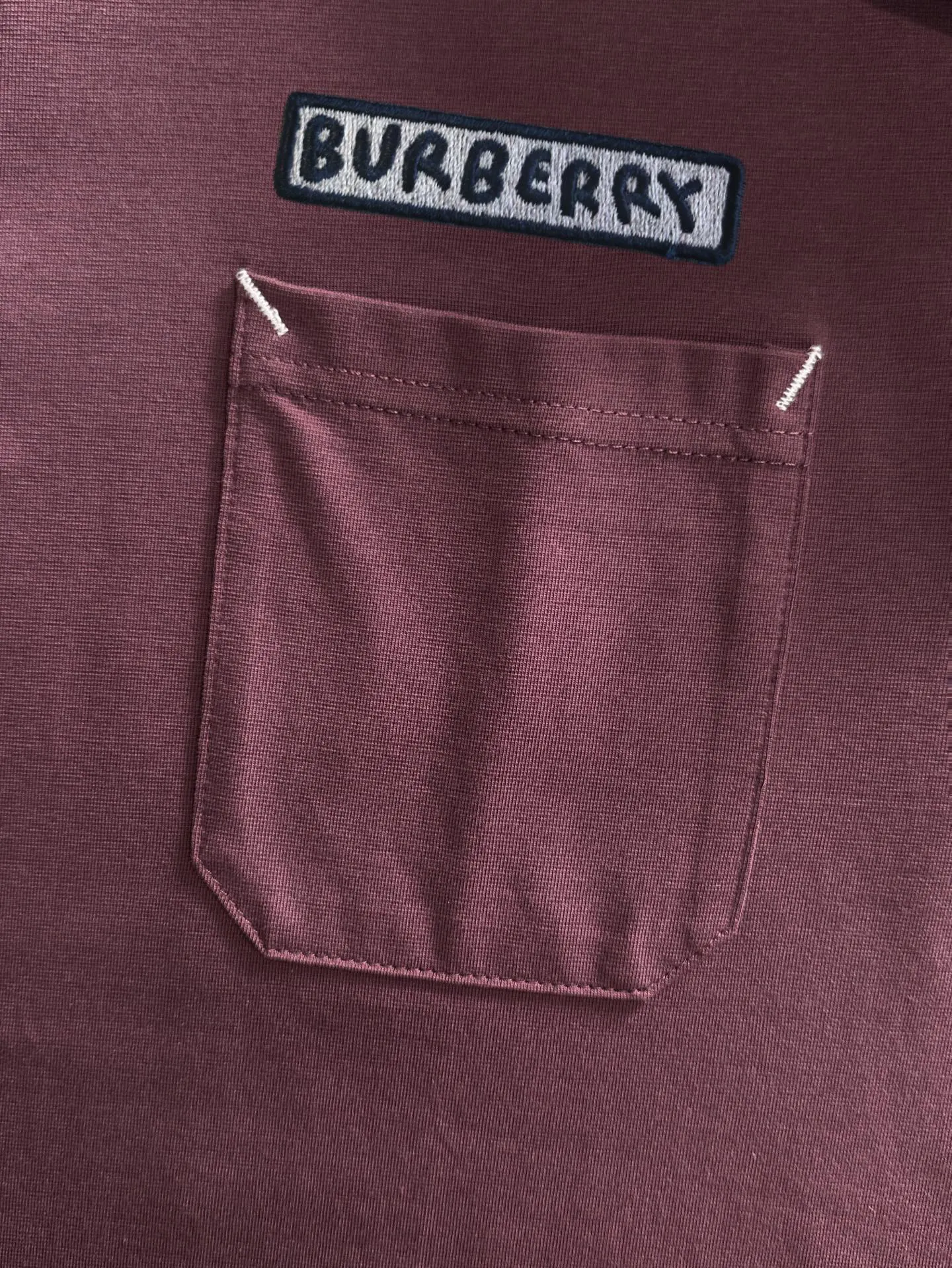 Burberry Embroidery Cotton Knitwear Textured Knit Image 4 Burberry Embroidery Cotton Knitwear Textured Knit Image 4