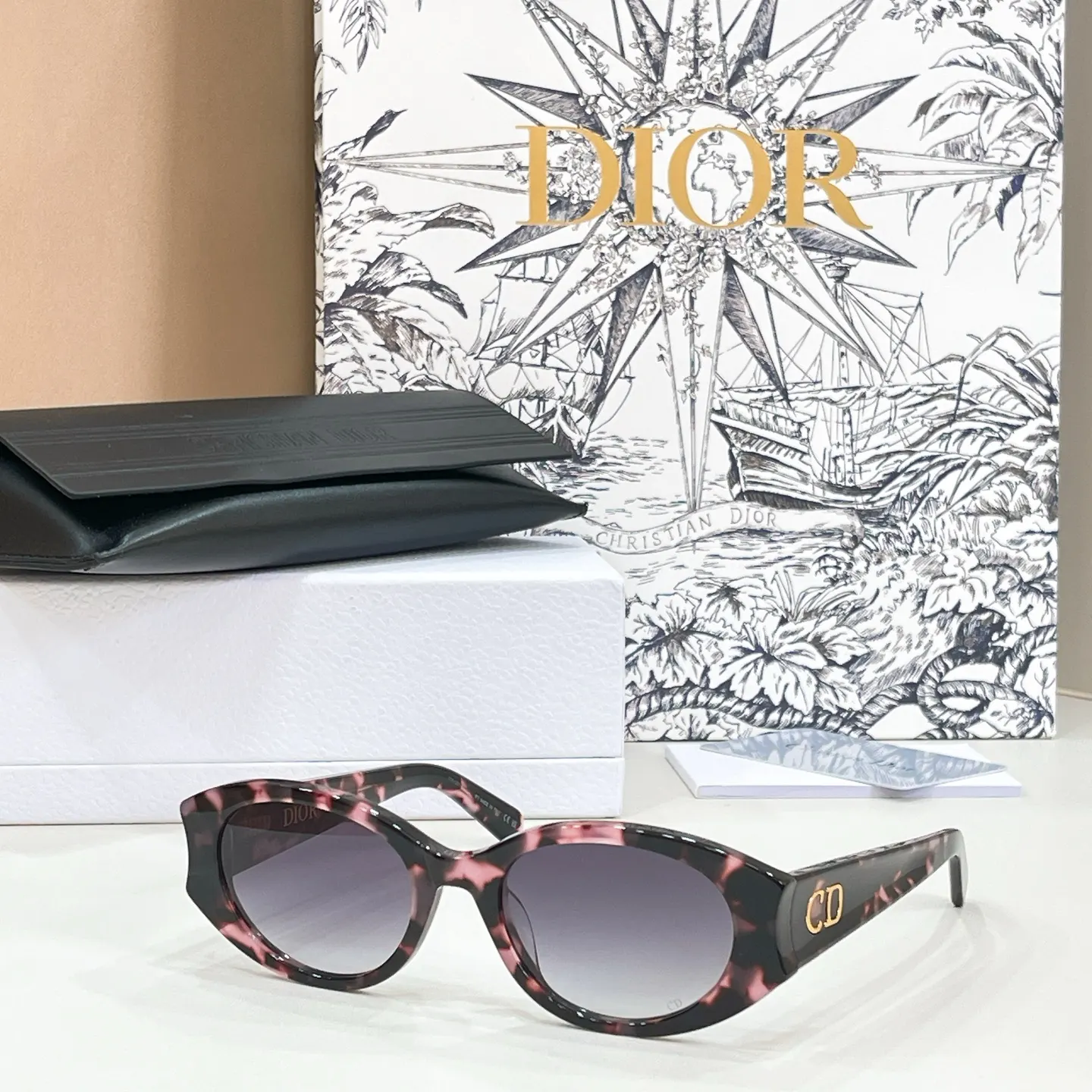 Dior 墨镜 時尚防晒 太陽鏡