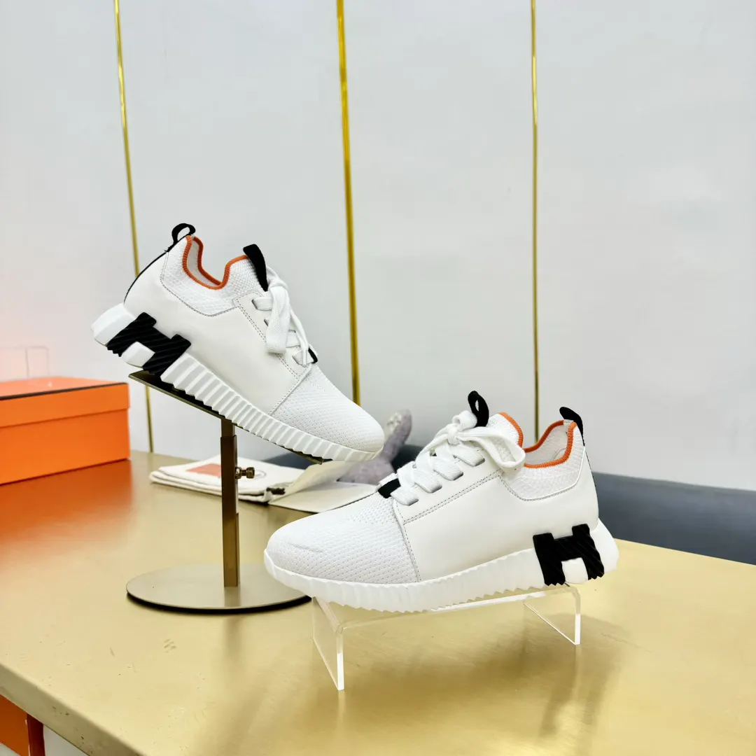 Hermès 官网同步更新 羊皮 运动鞋 舒适