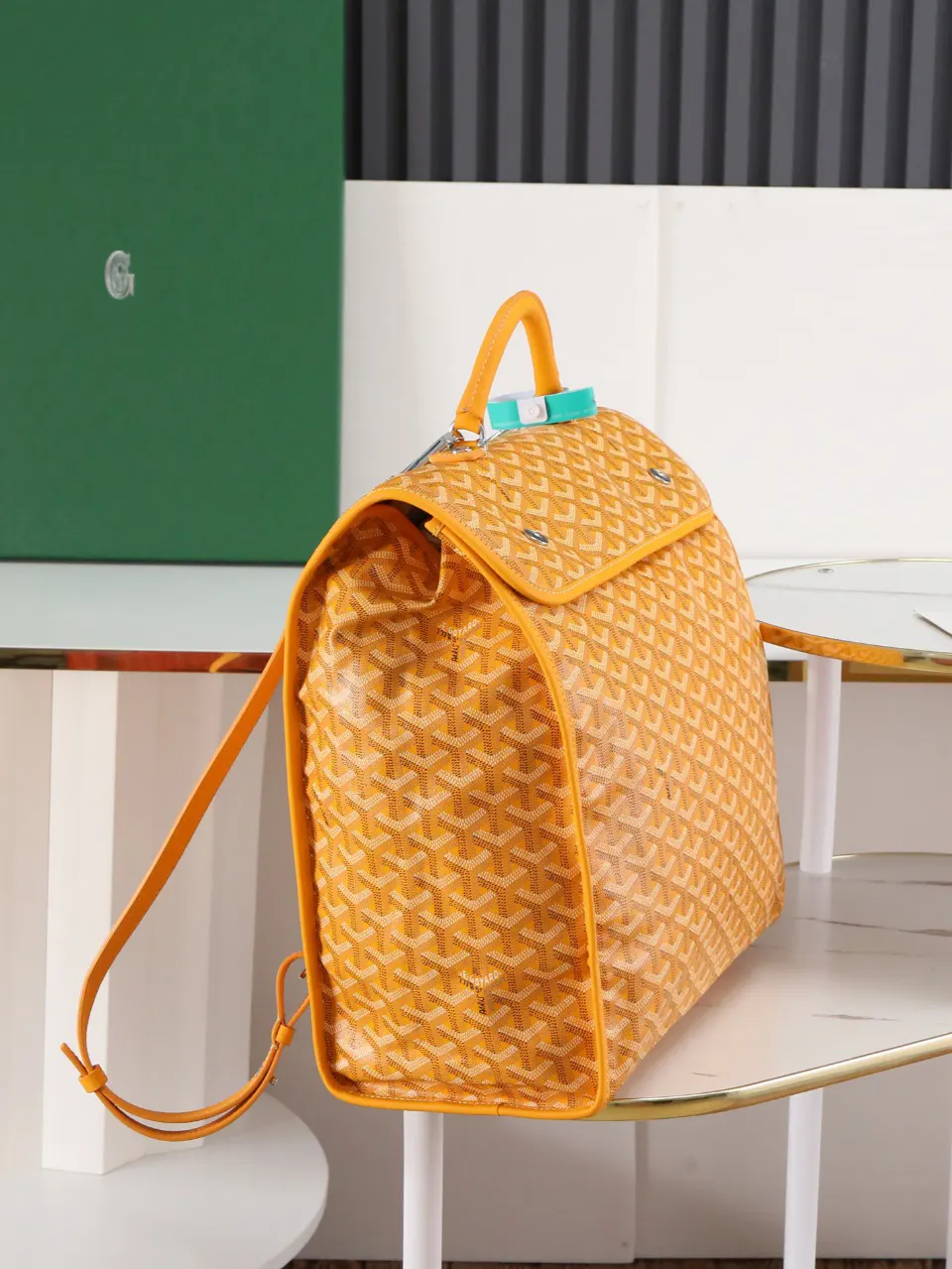 Goyard 黃色 雙肩包 实用雙肩款