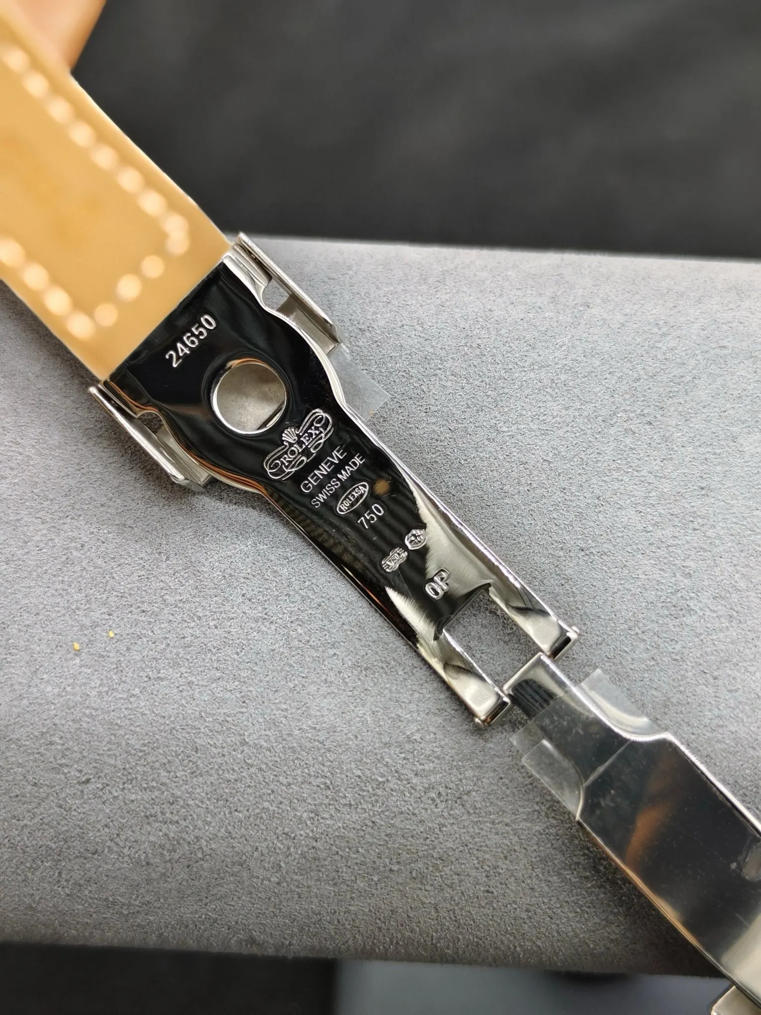 Rolex 蓝色 银色 手表 经典腕表款