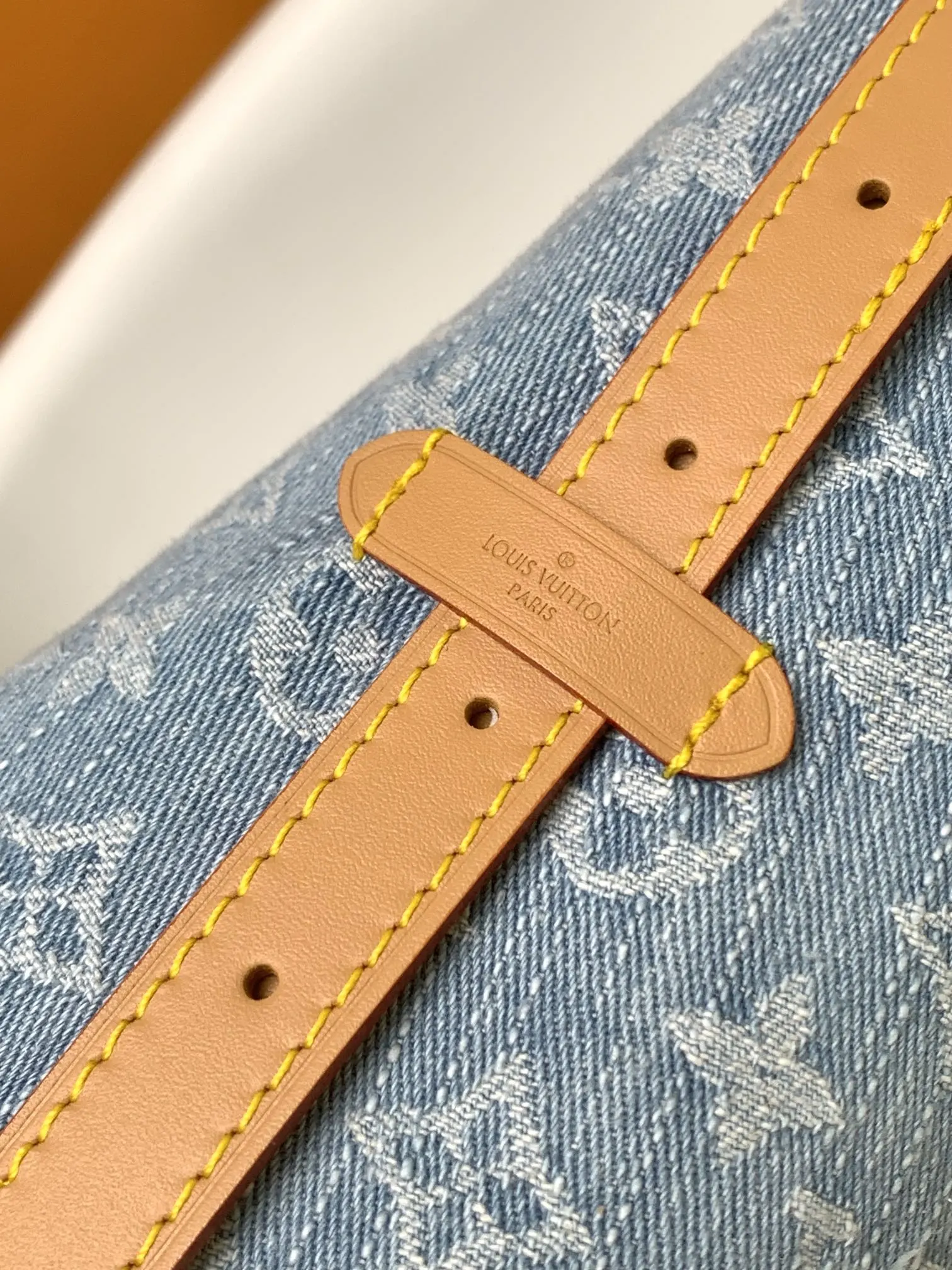 CarryAll 藍色 牛仔 帆布 手拿包 精致手拿款