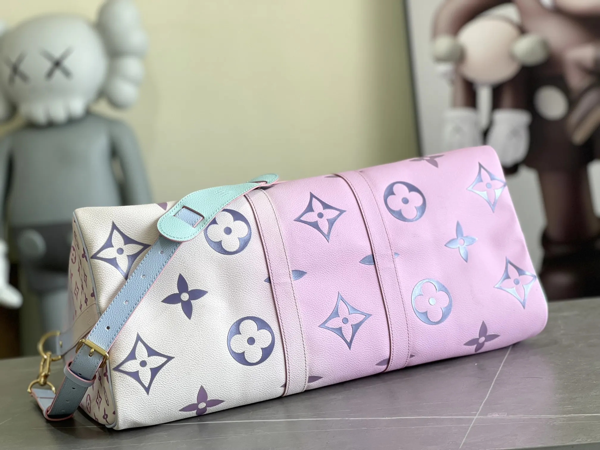 LV Keepall 牛皮 旅行包 大容量旅行款