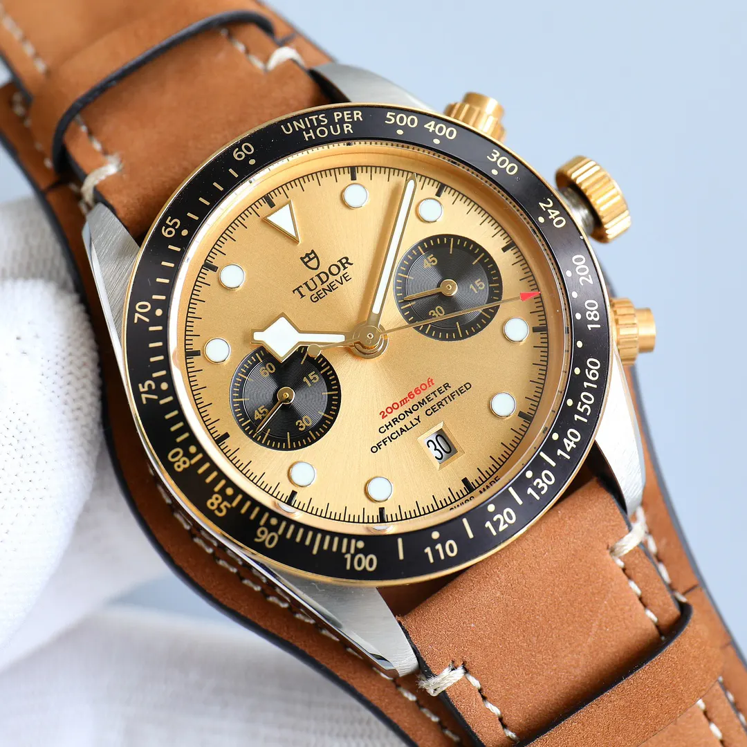 Tudor 帝舵 碧湾计时型 Black Bay Chrono 手錶 經典腕表款