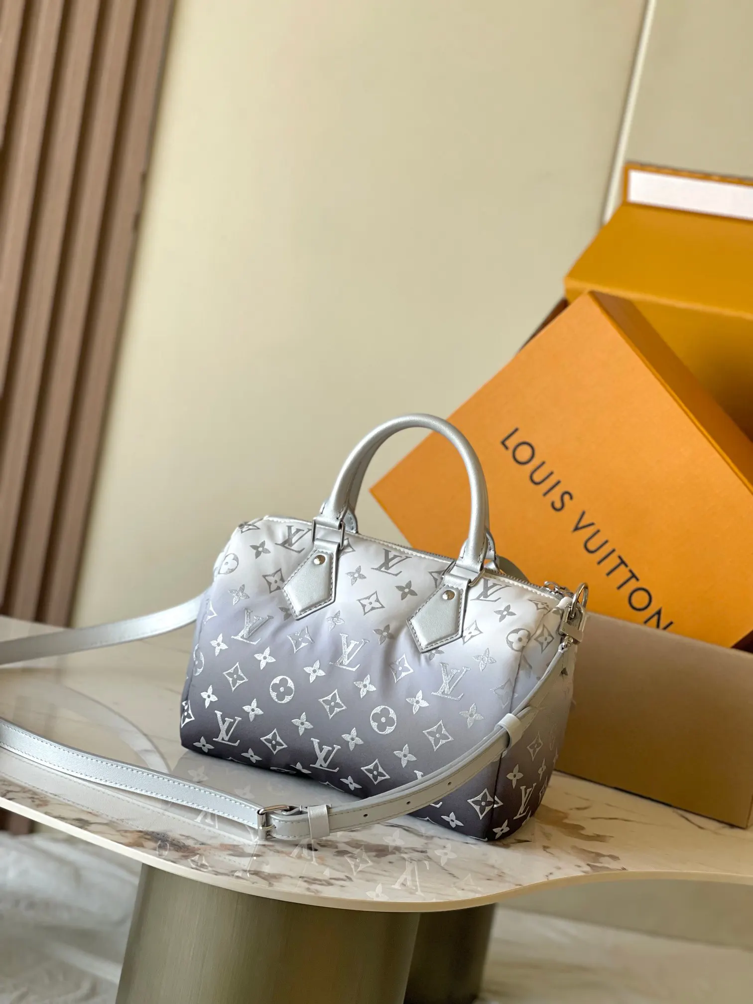 LV Speedy silver, handbag Image 3 LV Speedy silver, handbag Image 3