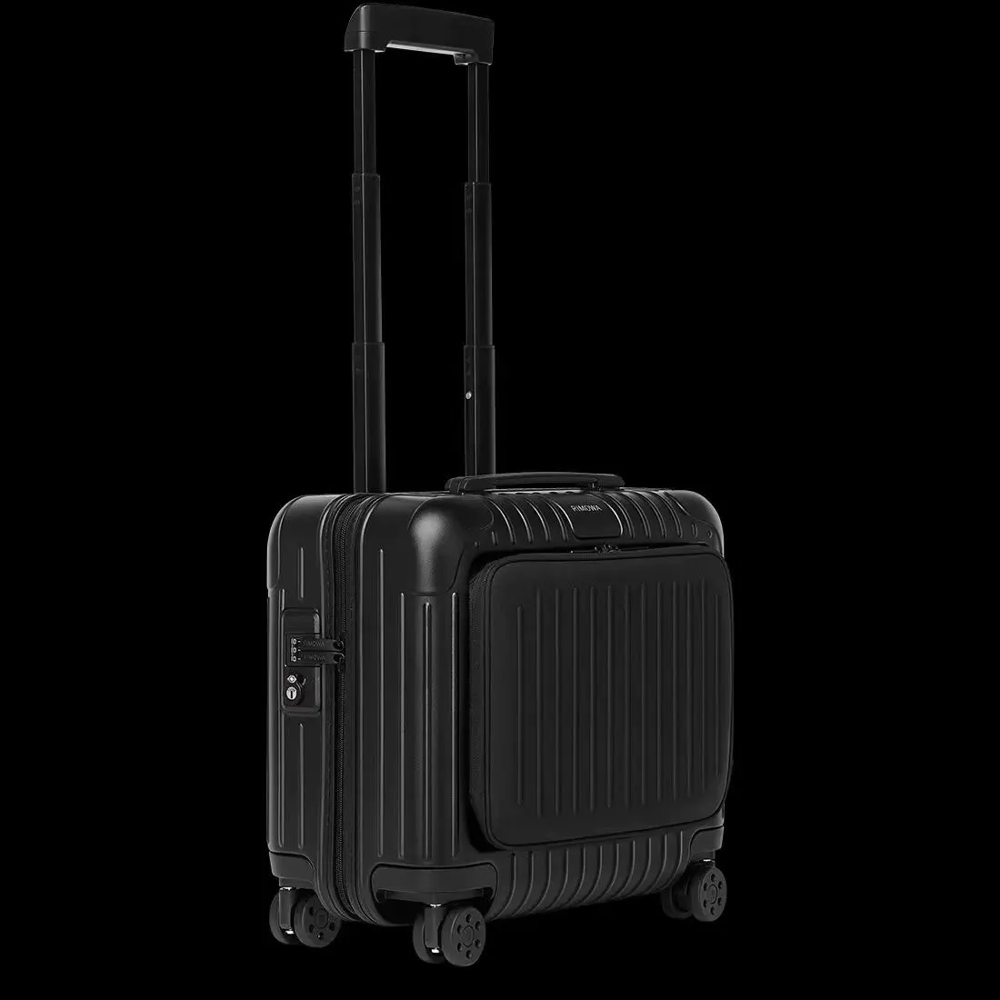 Black Carry-On Suitcase Travel Lightweight