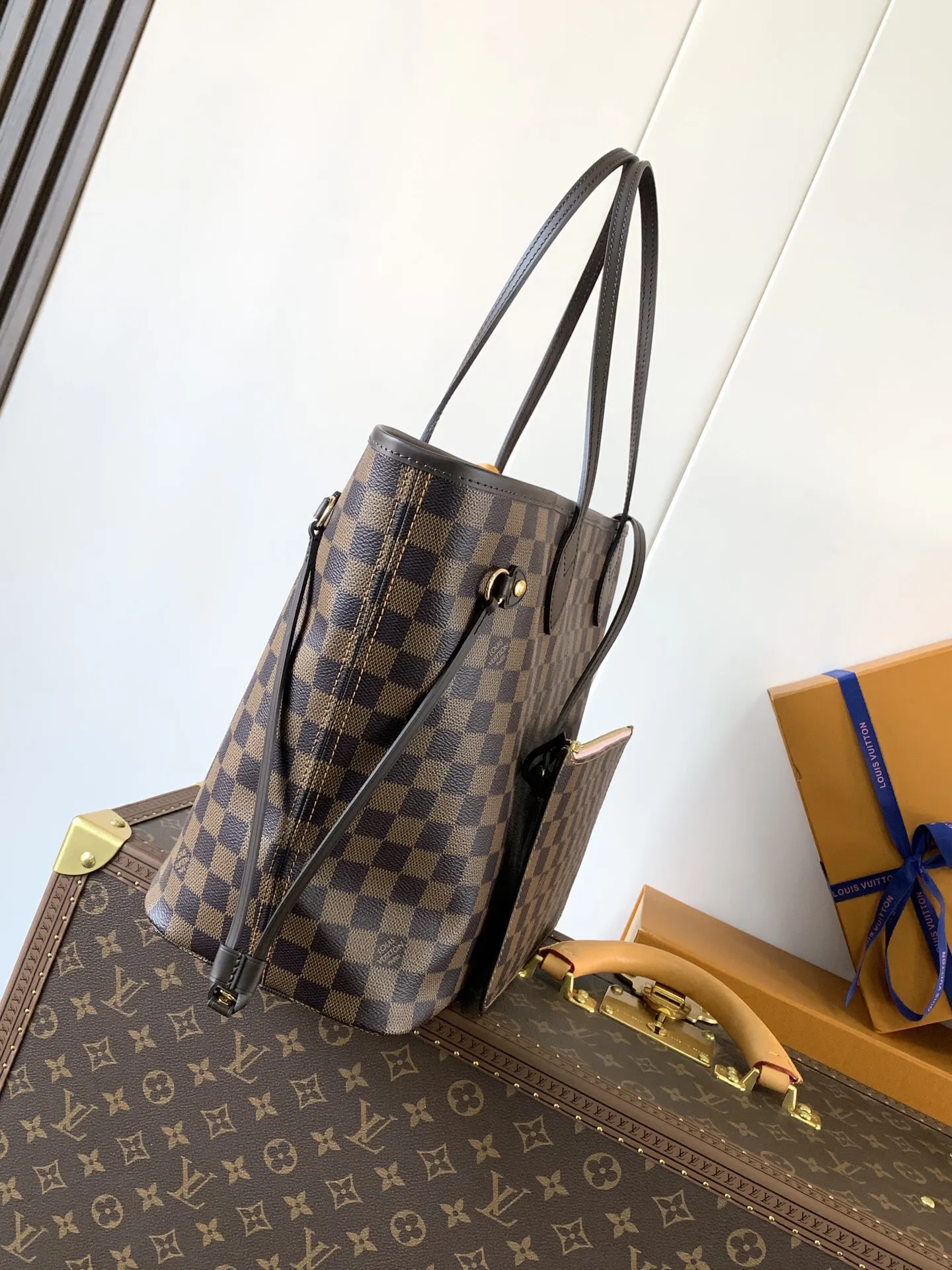 Neverfull 牛皮 托特包 大容量托特款