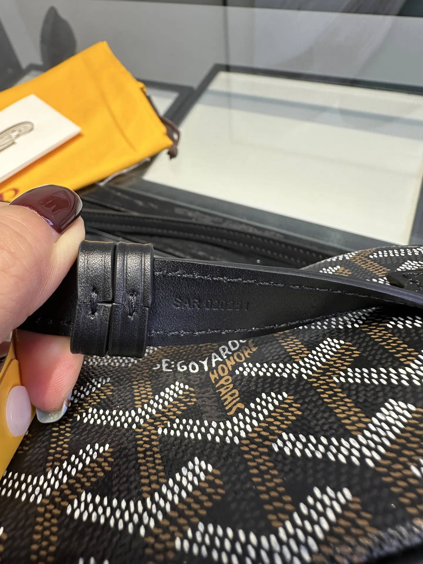 Goyard 黑色 小牛皮 收纳包 旅行收纳款