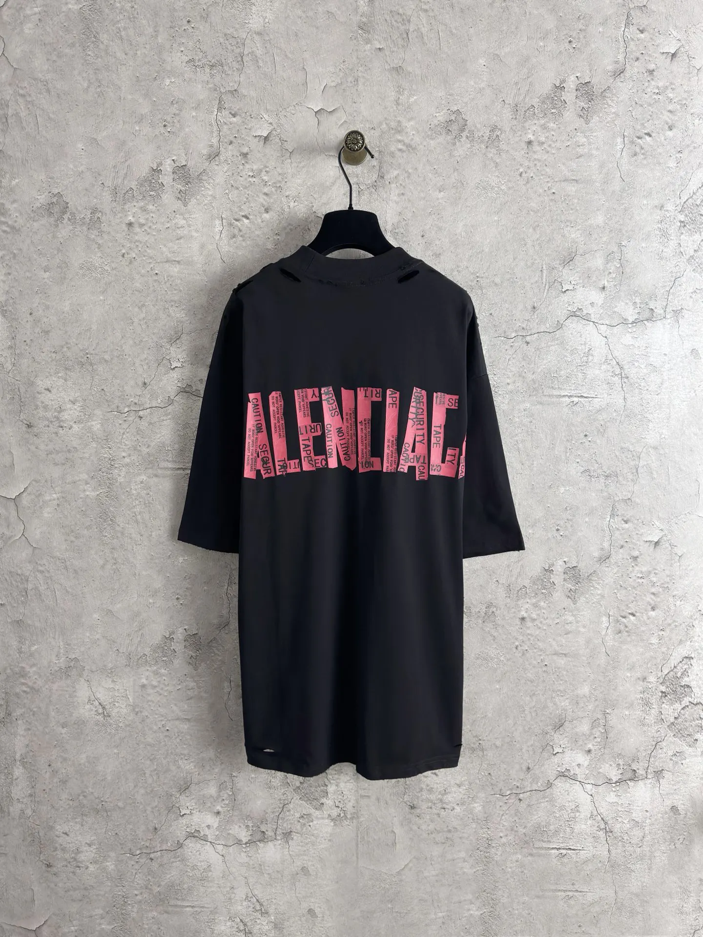 Balenciaga 黑色 短袖T恤
