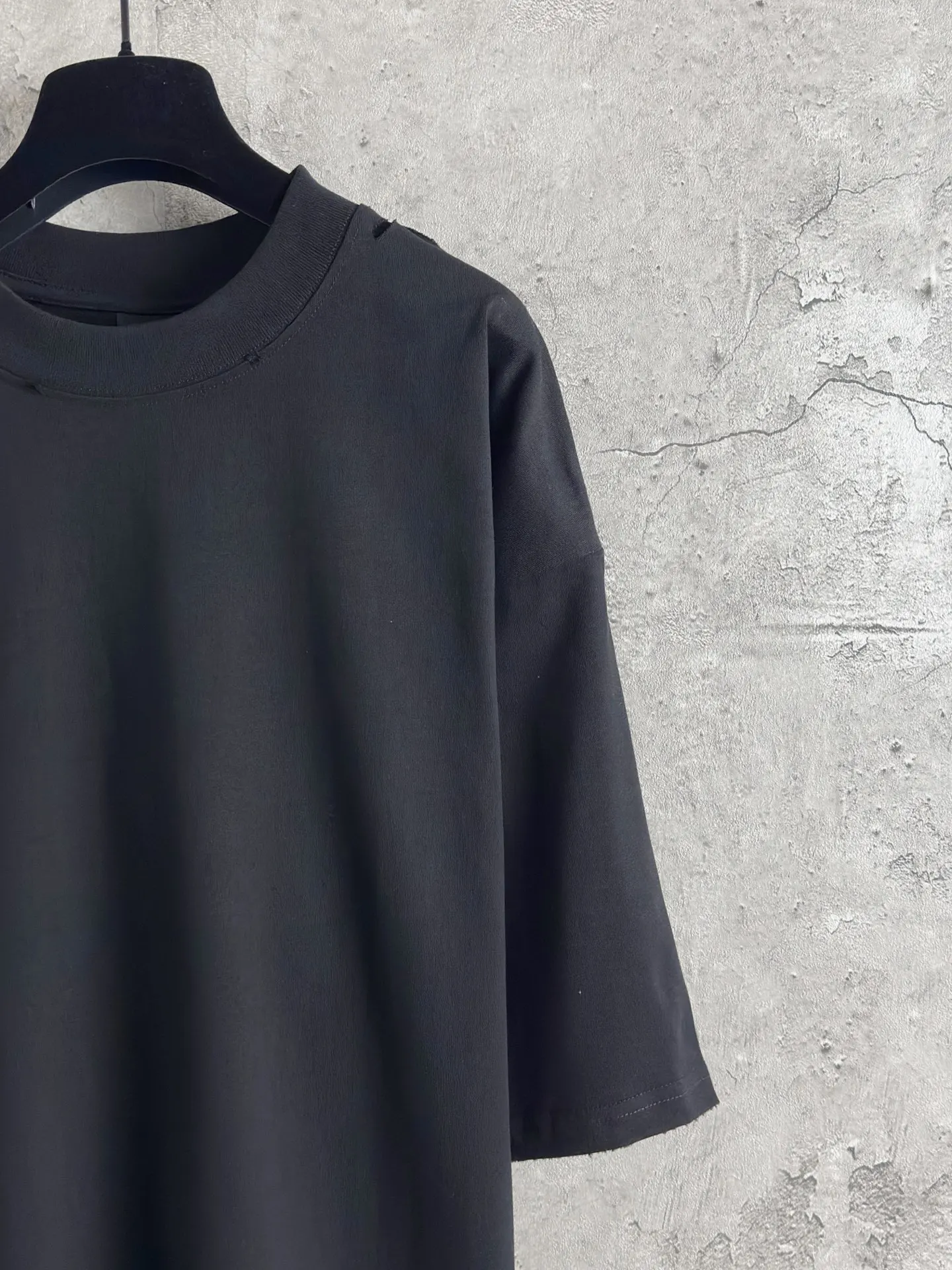 Balenciaga 黑色 短袖T恤