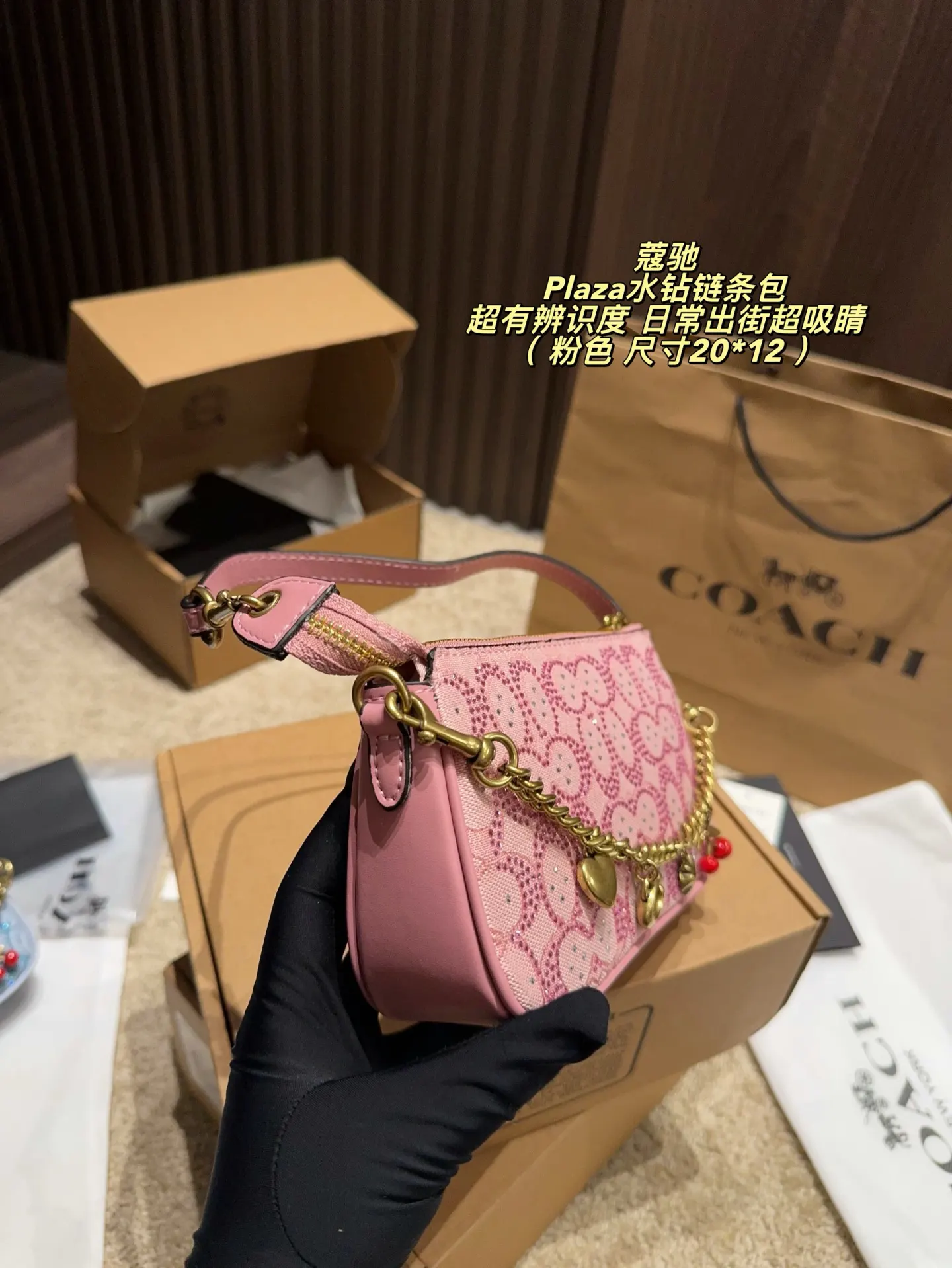Red Chain Bag