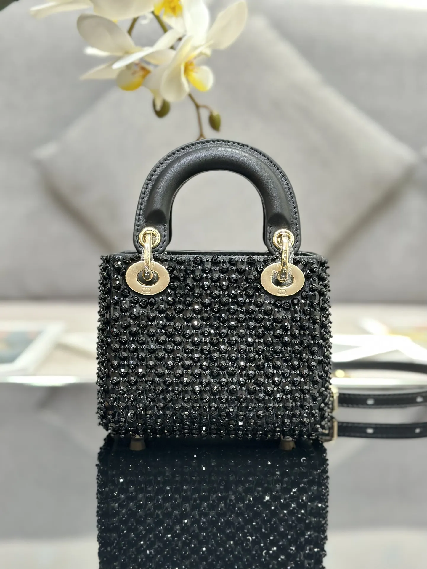Dior Lady 金色 皮革 鏈條包 精致鏈條款