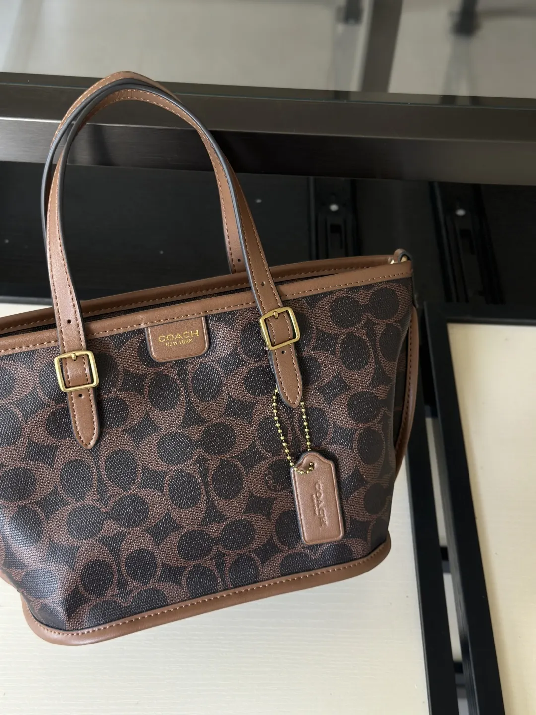 Brown Tote Bag