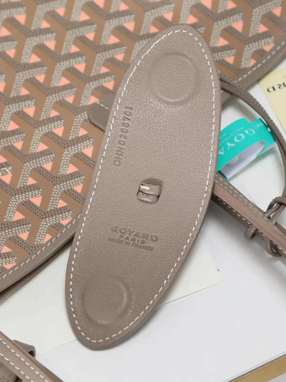 Goyard 帆布 腋下包 復古腋下背款(數字9) Goyard 帆布 腋下包 復古腋下背款(數字9)