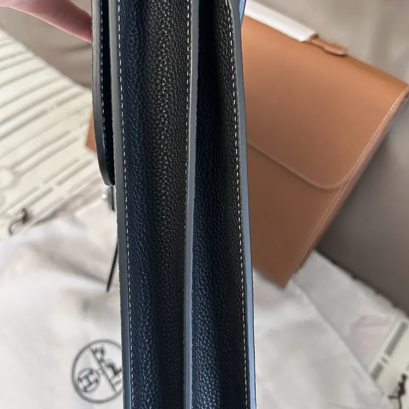 Briefcase Business Commuter Casual Leather