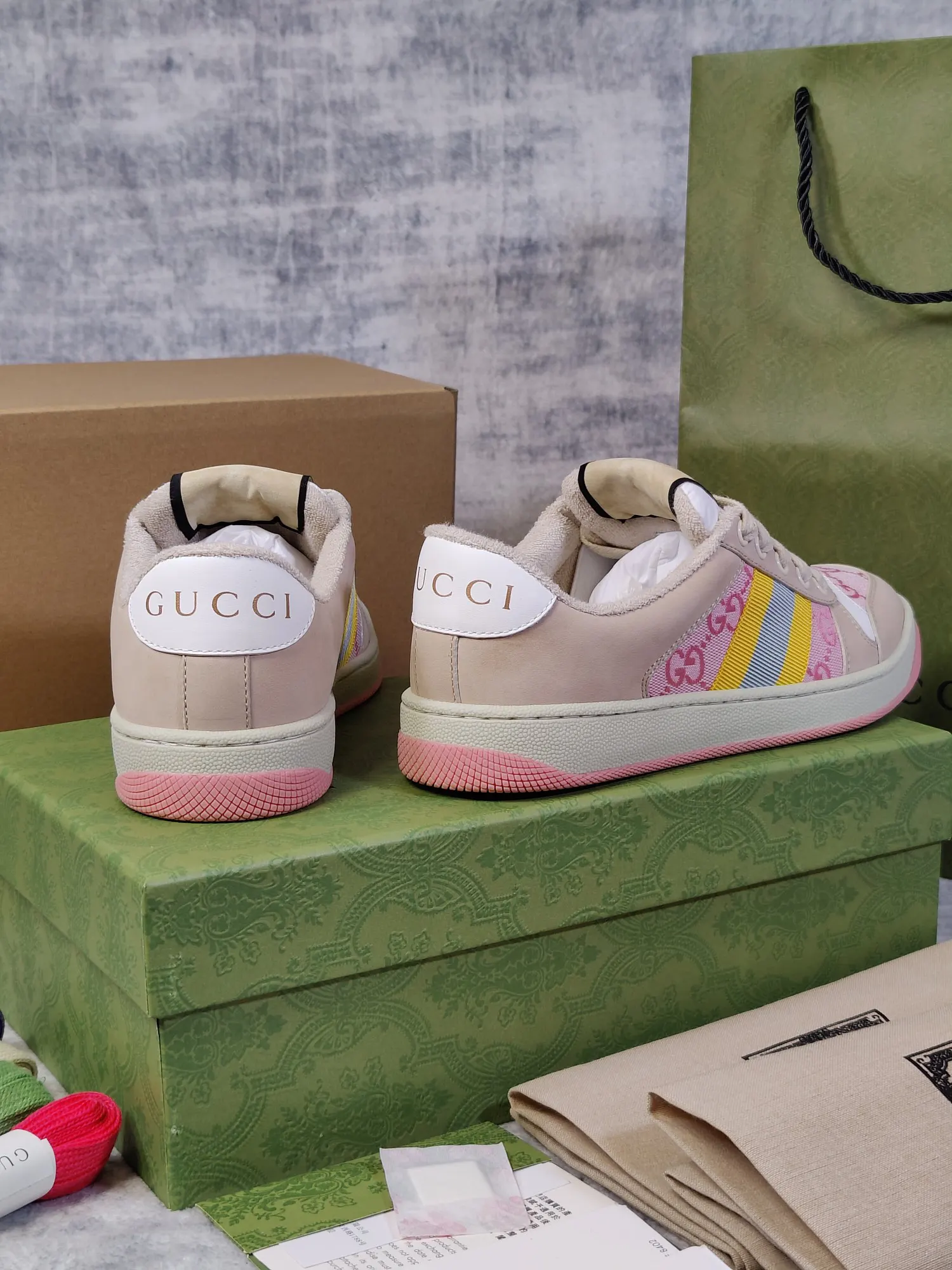 Gucci Logo Sneakers Image 4 Gucci Logo Sneakers Image 4
