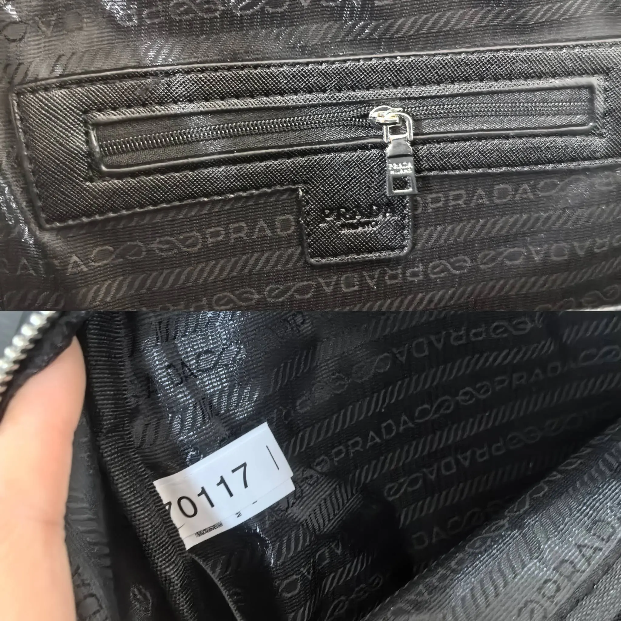 Prada 黑色 双肩包 实用双肩款