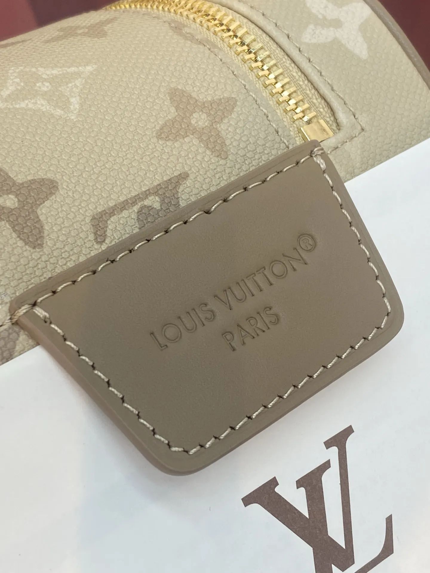Cosmetic Pouch Leather