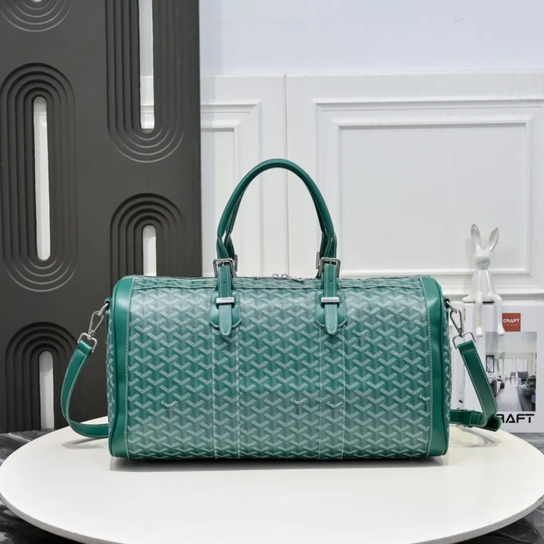 Goyard 綠色 牛皮 旅行袋 大容量旅行款