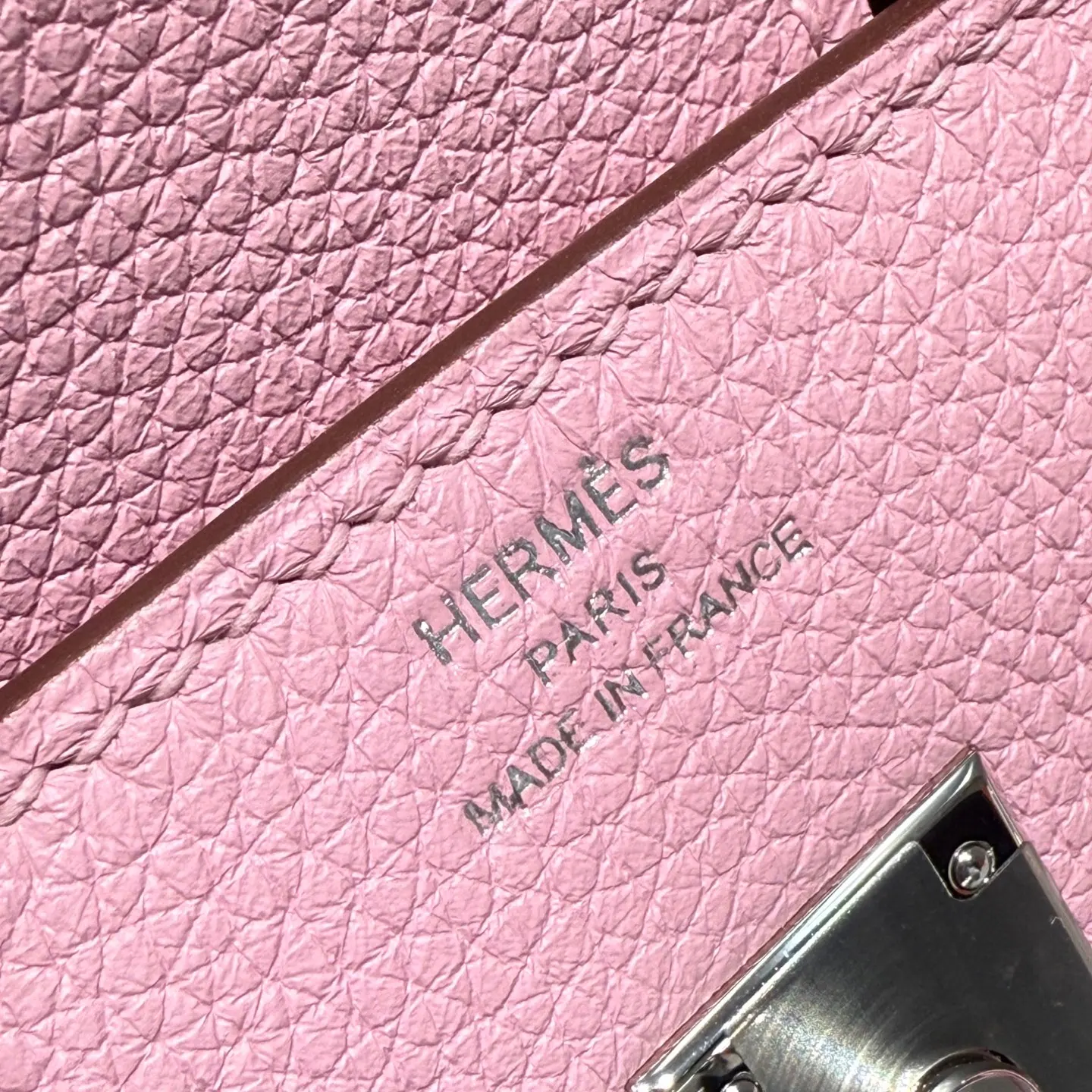 Hermès Birkin 锦葵紫 Togo牛皮 手提包 25cm