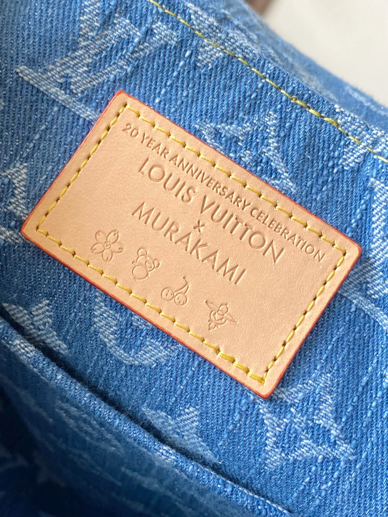 LV 牛仔 丹宁 Mo双肩包 实用双肩款