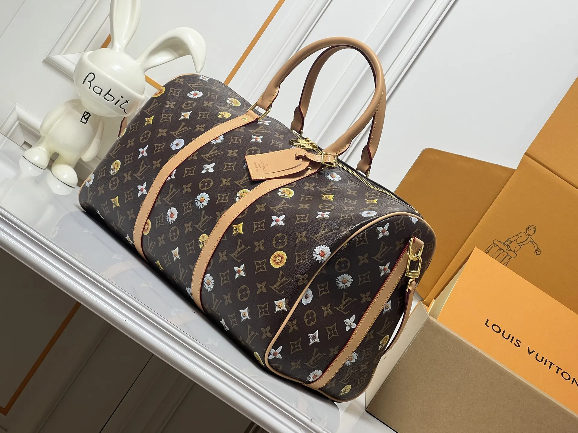 LV Keepall 帆布 旅行包 大容量旅行款